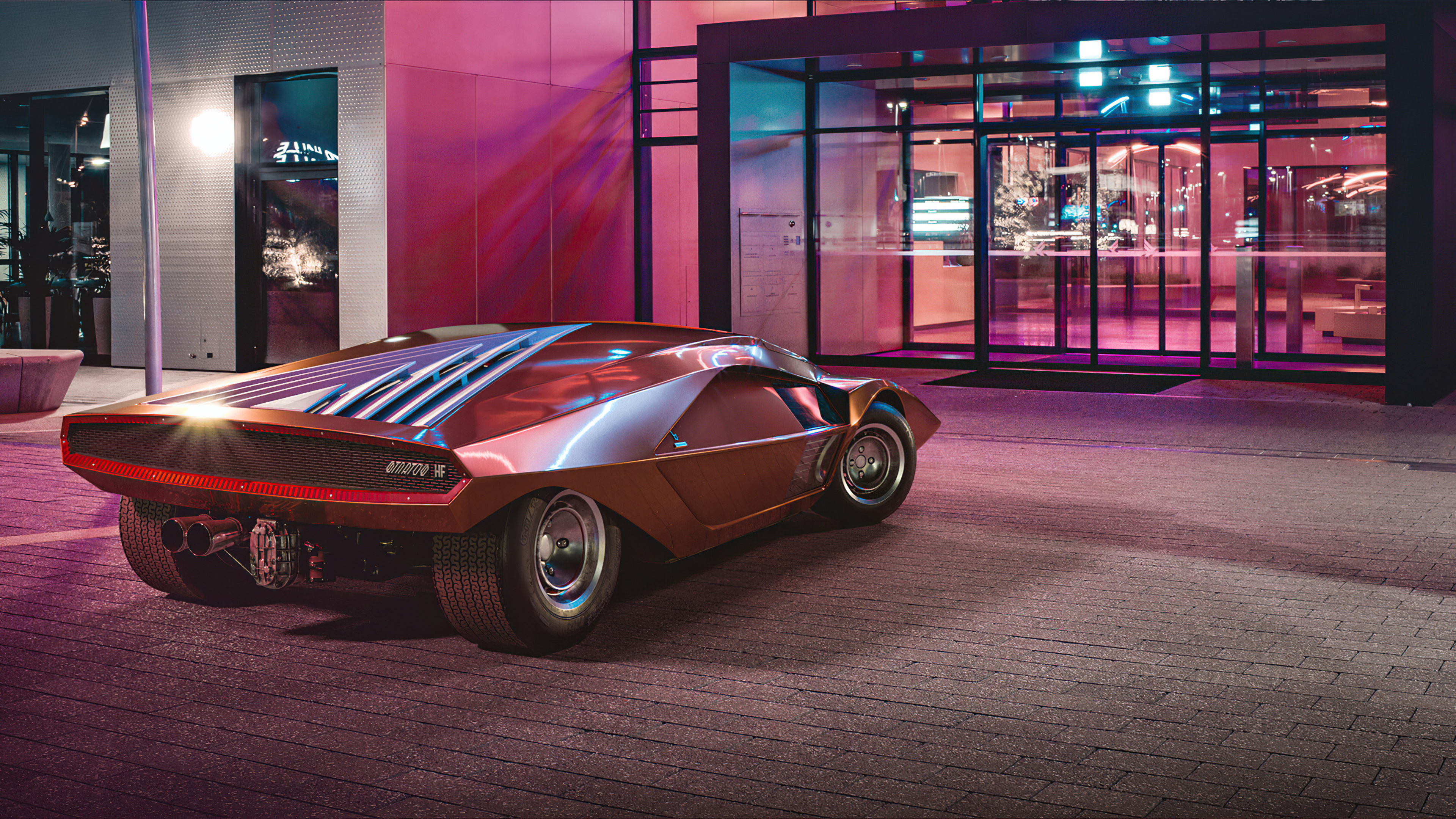 Stratos Zero HF, Lancia Wallpaper, 3840x2160 4K Desktop