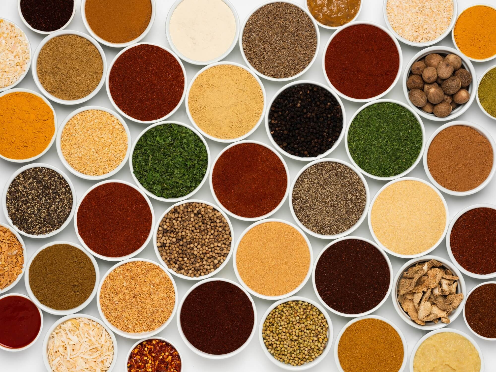 Variety of spices, Culinary seasonings, Exquisite flavors, Cooking essentials, 2000x1500 HD Desktop