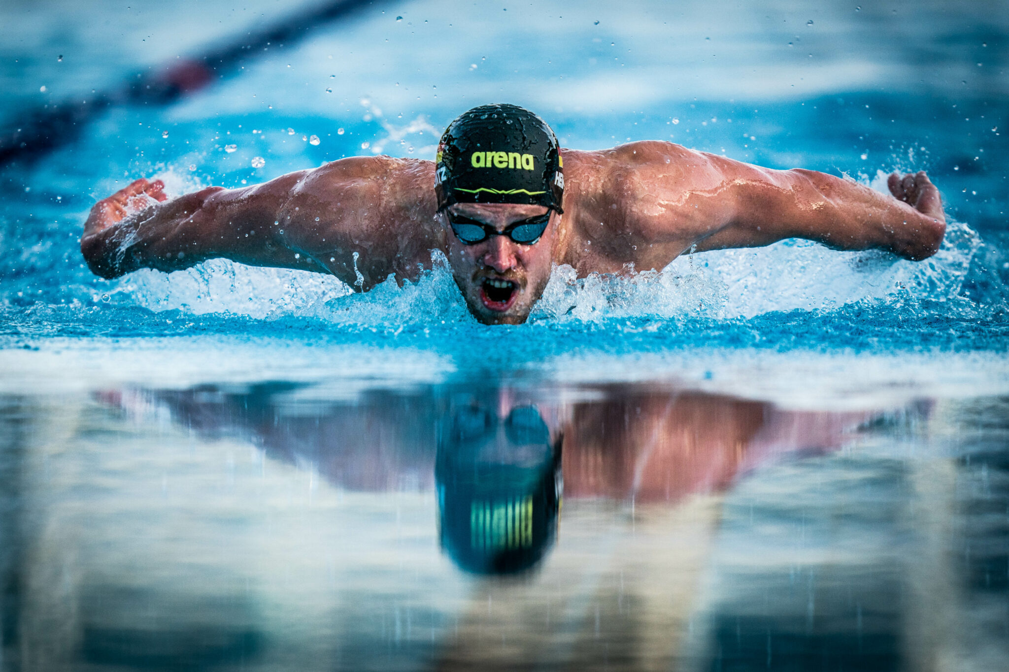 Butterfly stroke, Philip Heintz, German olympian, Retires, 2050x1370 HD Desktop