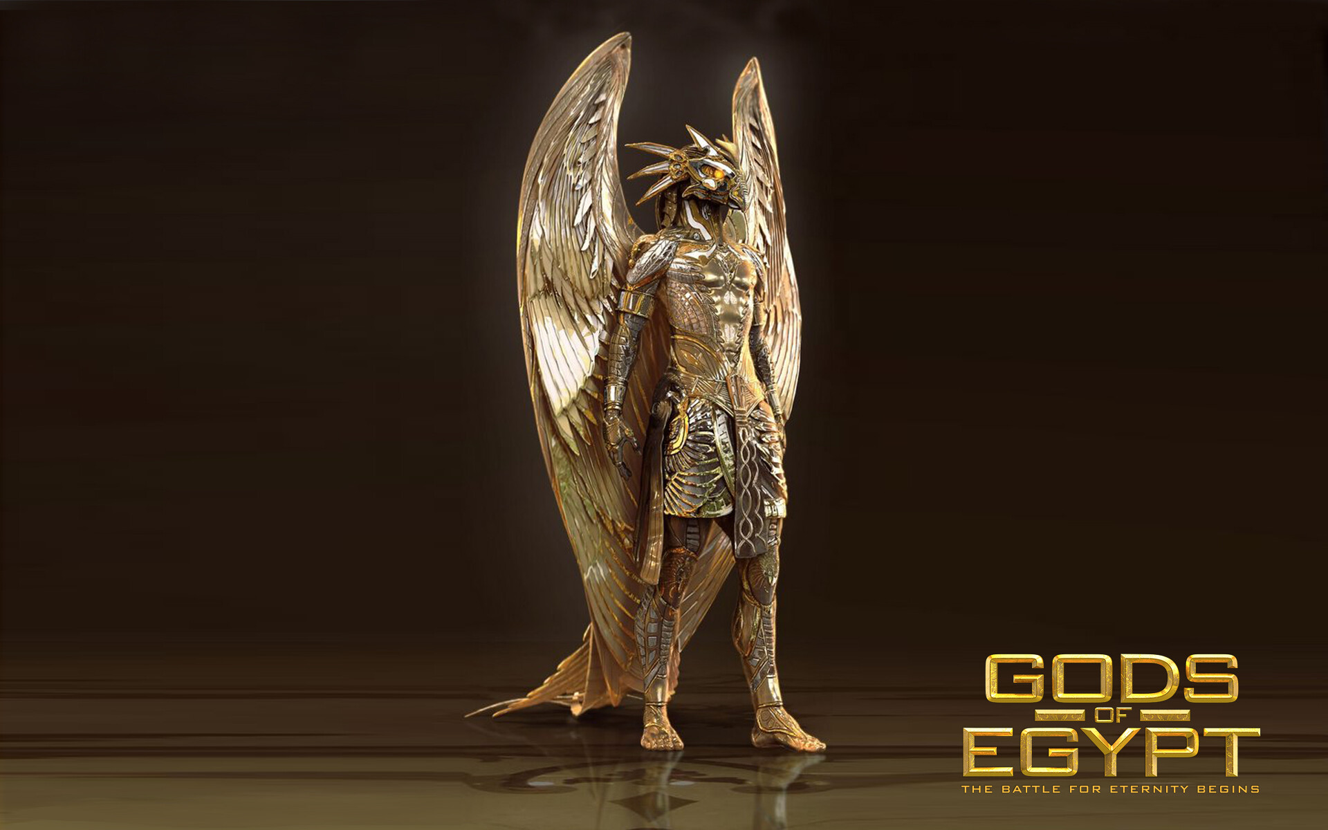 Gods of Egypt, Horus, Nikolaj Coster-Waldau, Desktop background, 1920x1200 HD Desktop