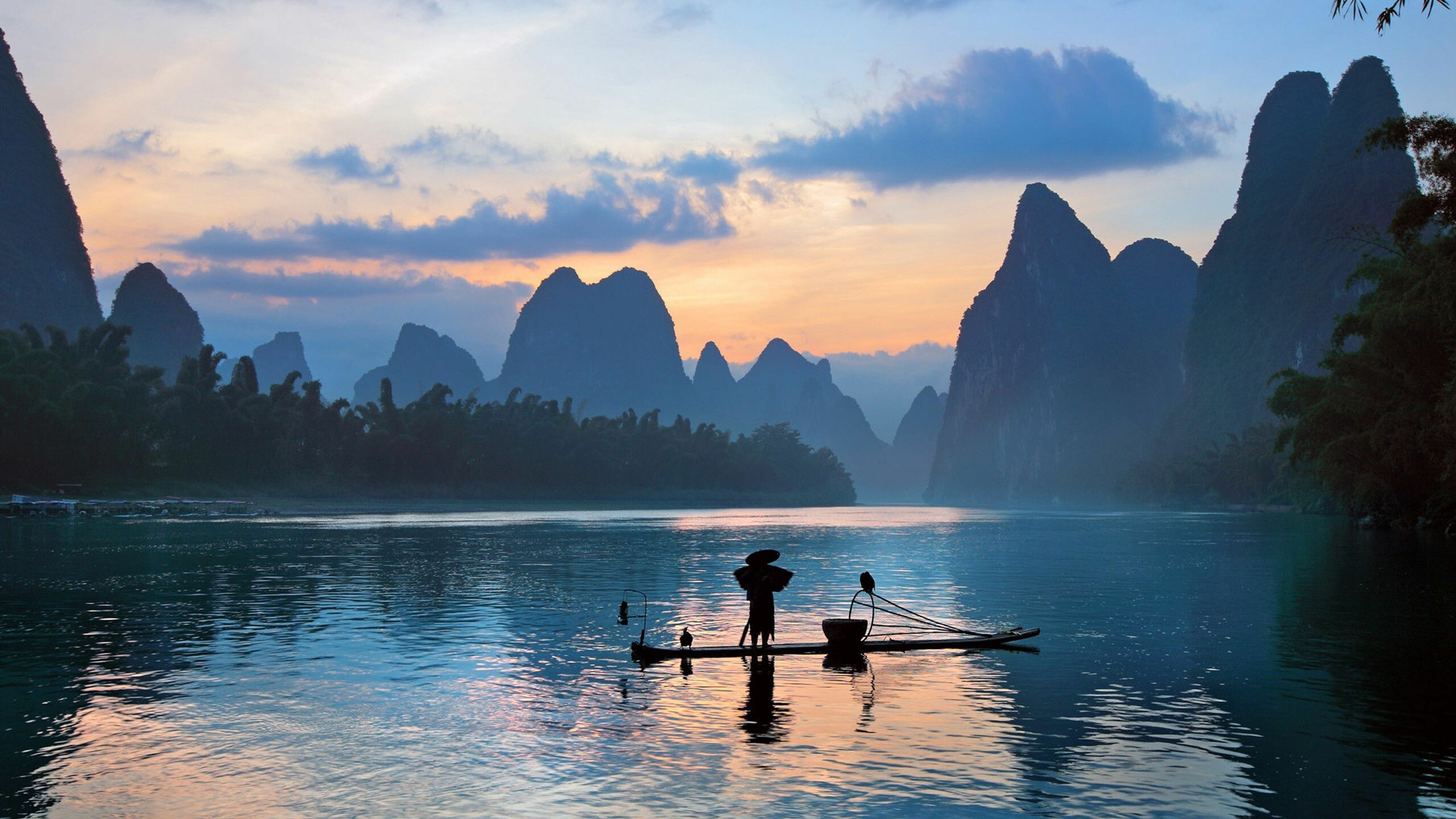 Chinese landscape, Breathtaking beauty, Tranquil scenes, Nature's wonder, 2560x1440 HD Desktop