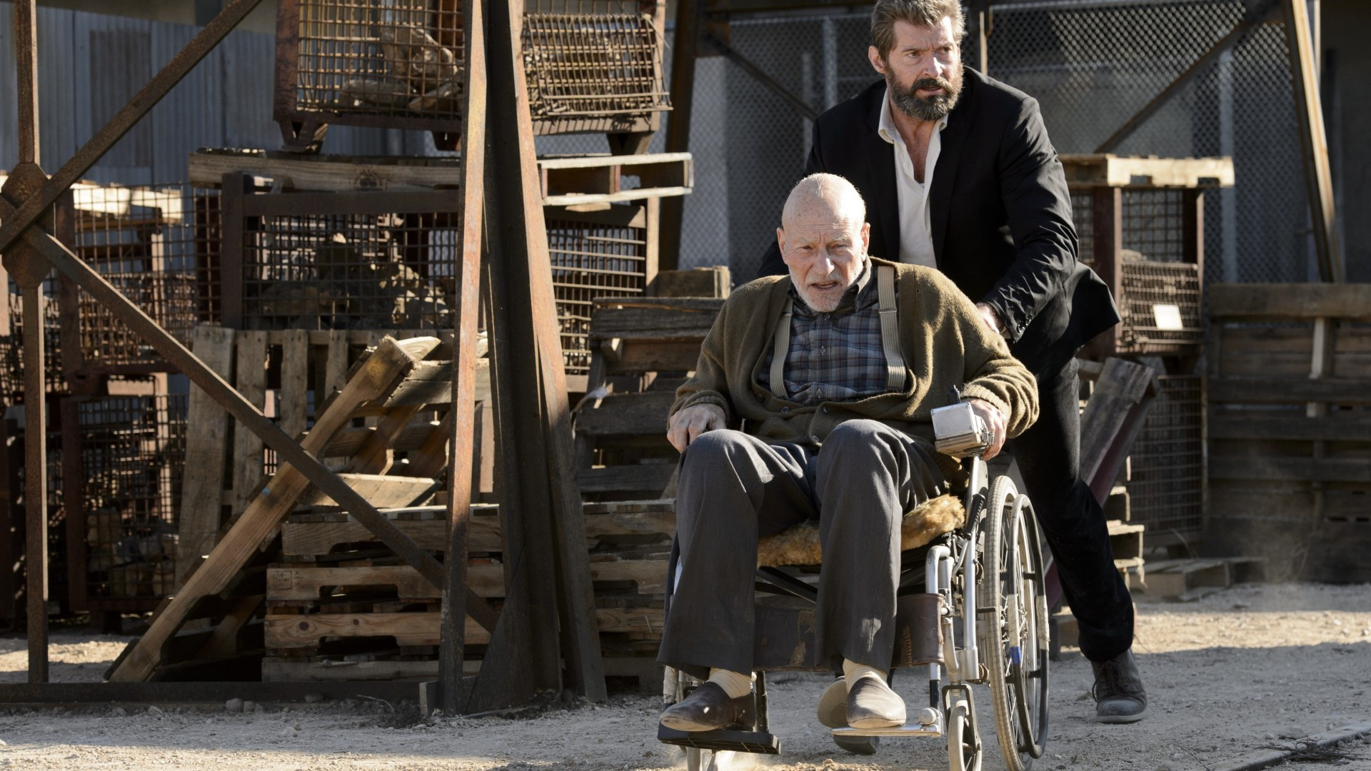 Patrick Stewart, Logan movie, Widescreen wallpapers, Hugh Jackman, 1920x1080 Full HD Desktop