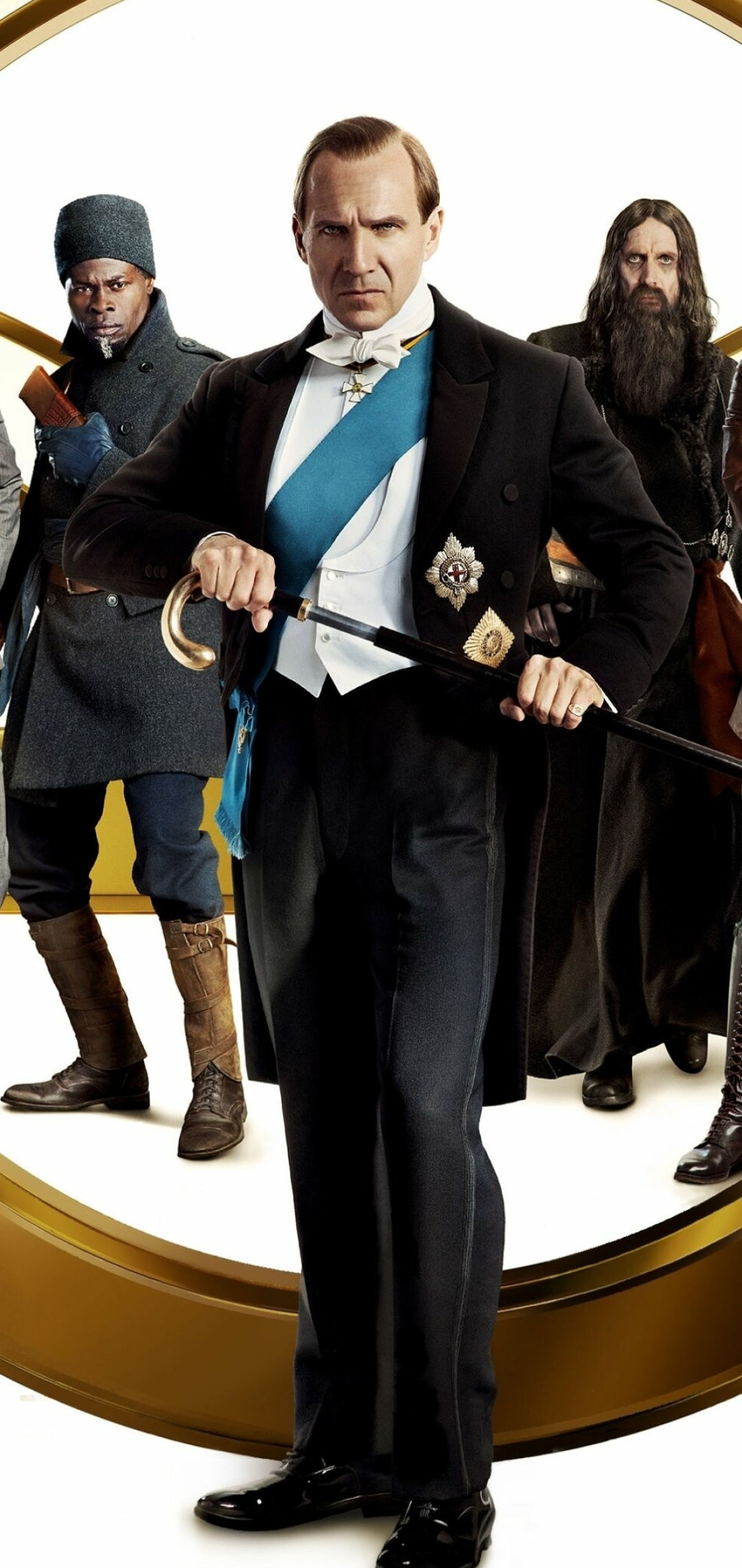 The King's Man, Action-packed movie, Historical wallpaper, Intriguing image, 1080x2280 HD Phone