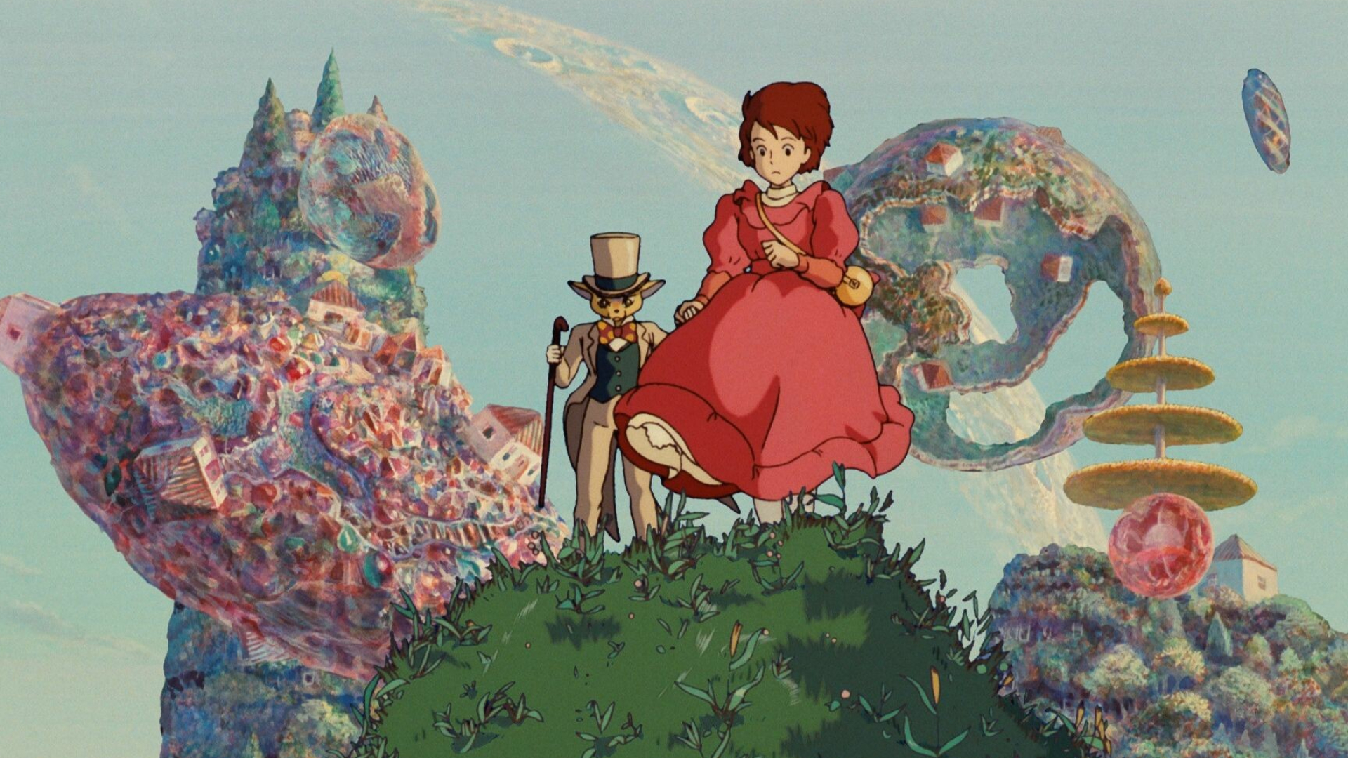 Shizuku and Baron Humbert von Gikkingen, Whisper of the Heart Wallpaper, 1920x1080 Full HD Desktop