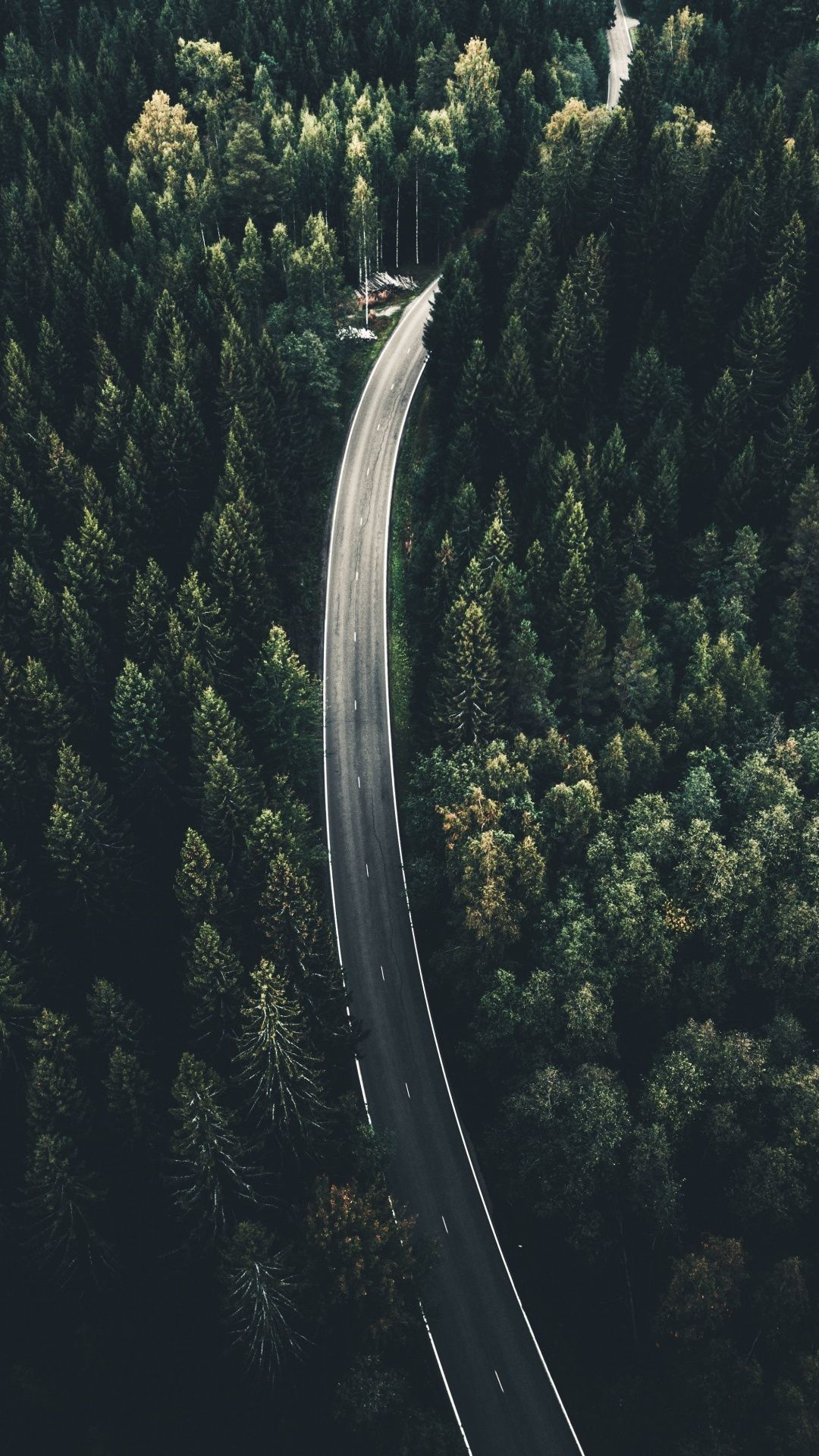 Viitailantie 269 highway, Aerial view, Finland wallpaper, Unsplash, 1080x1920 Full HD Phone