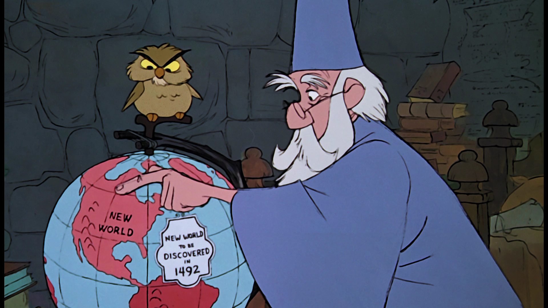 The Sword in the Stone, Wizard dojo, Disney trivia, Animation insights, 1920x1080 Full HD Desktop