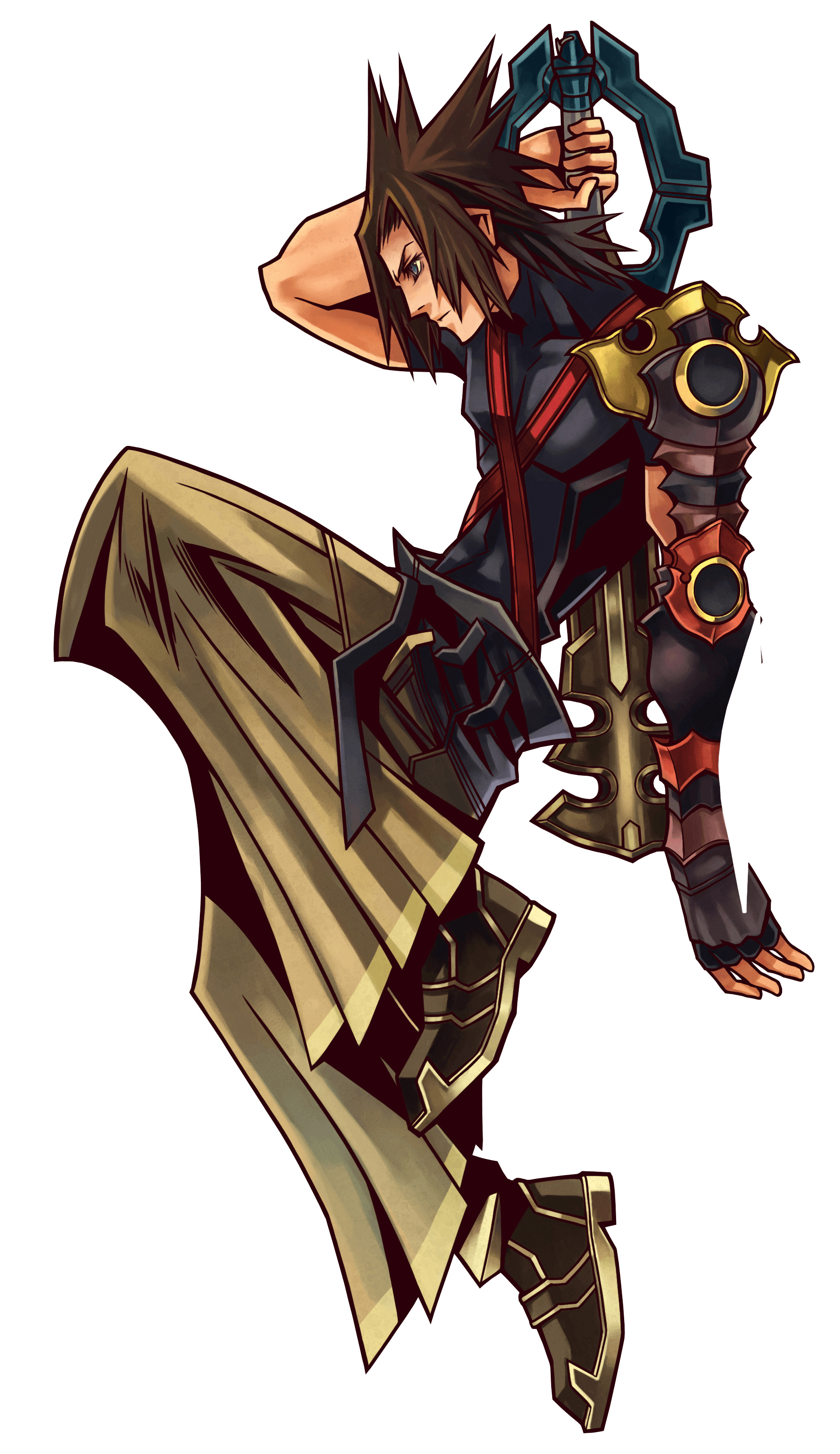 Terra (Kingdom Hearts), Striking wallpapers, Keyblade wielder, Memorable battles, 1790x3100 HD Phone