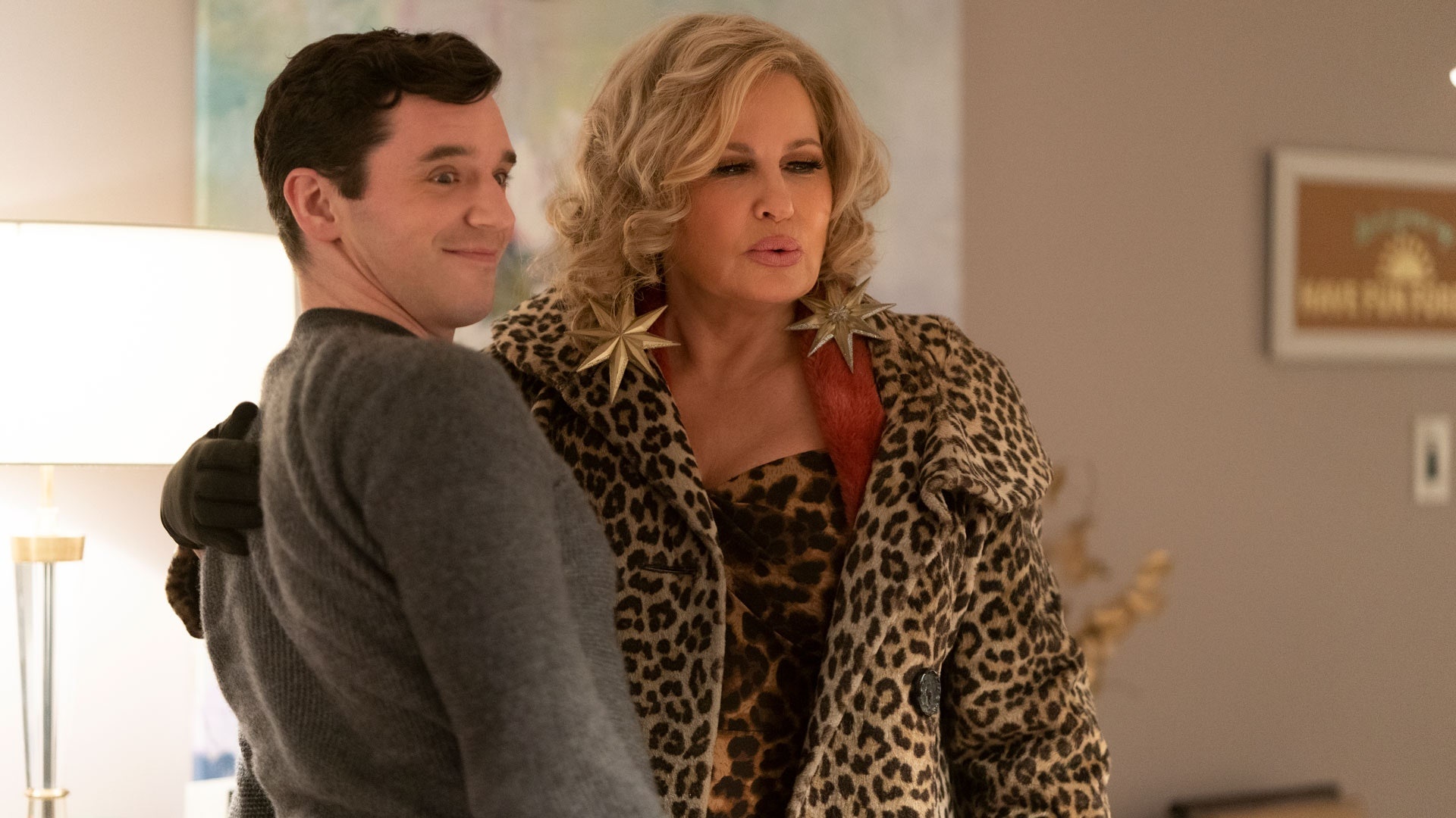 Jennifer Coolidge, Netflix rom-com, Gayest thing, Christmas, 1920x1080 Full HD Desktop