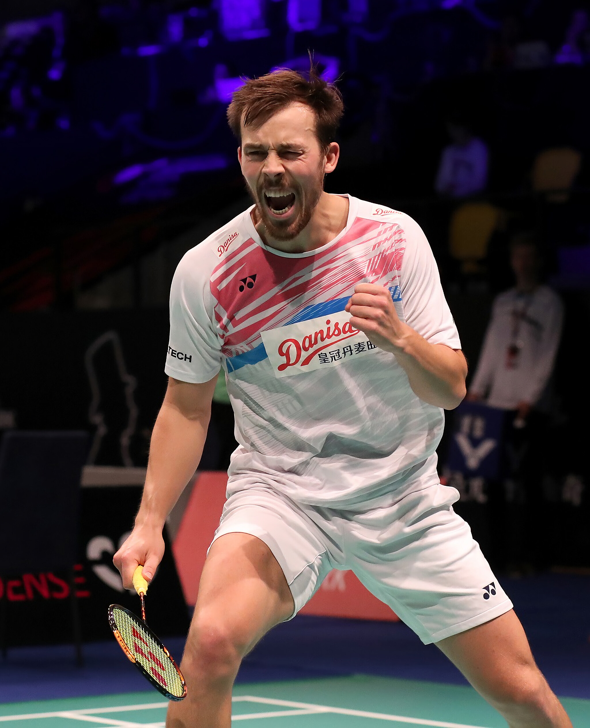 Anders Skaarup Rasmussen, Danish badminton, Mixed doubles, Strong defense, 2050x2530 HD Phone