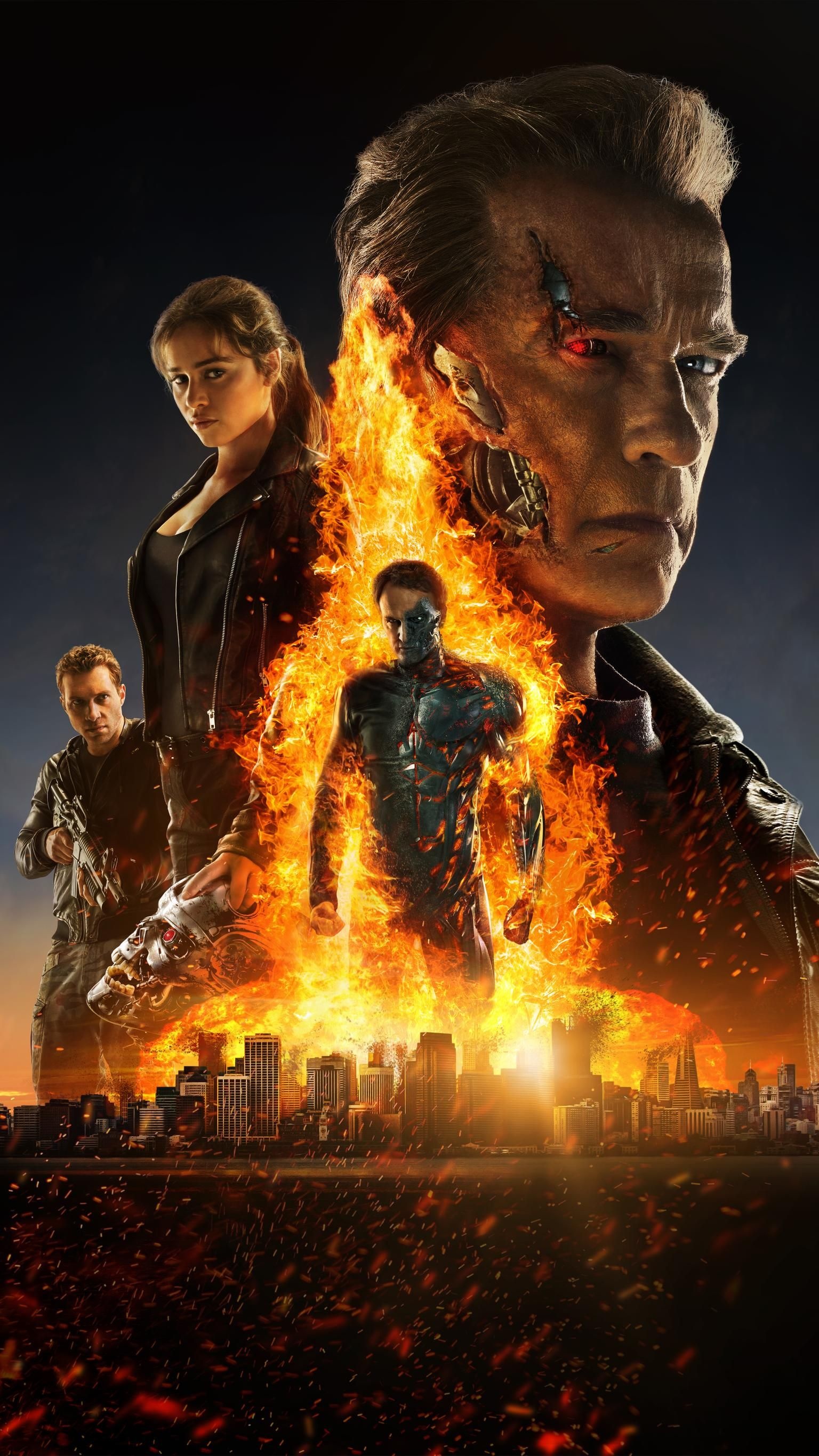 Terminator Genisys, Phone wallpaper, Movie Mania, 1540x2740 HD Phone