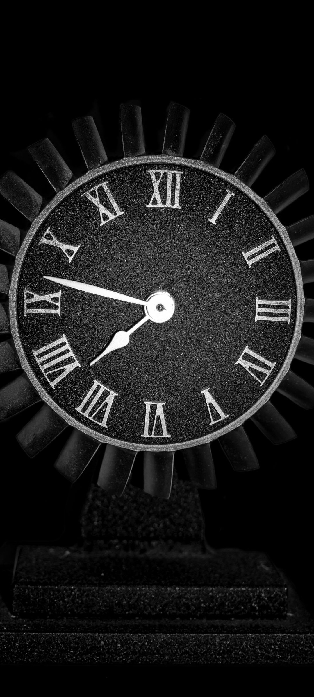 Clock, Modern aesthetics, Minimalist design, Contemporary timepiece, 1080x2400 HD Phone