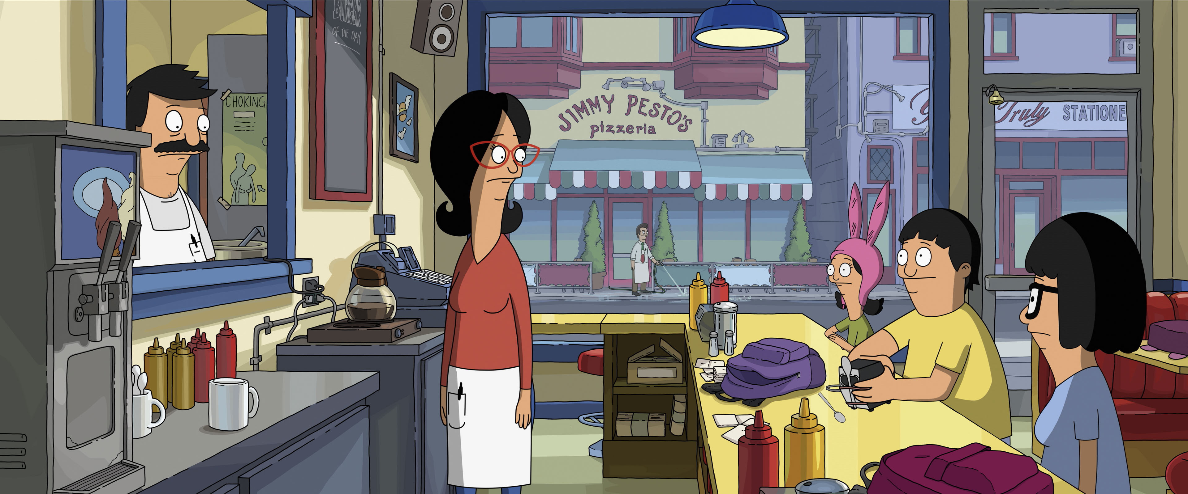 Bob's Burgers movie, Tasty comedy, Linda Cook review, DC News Now, 3840x1600 Dual Screen Desktop