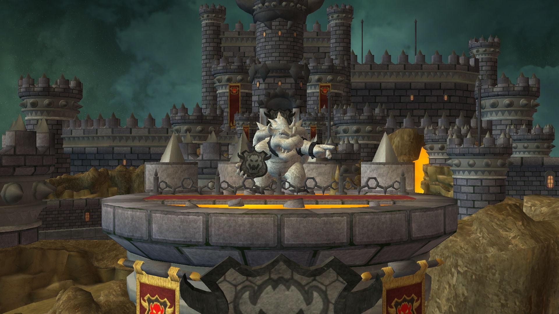 Bowser's Castle Super Mario Wallpaper 1920x1080
