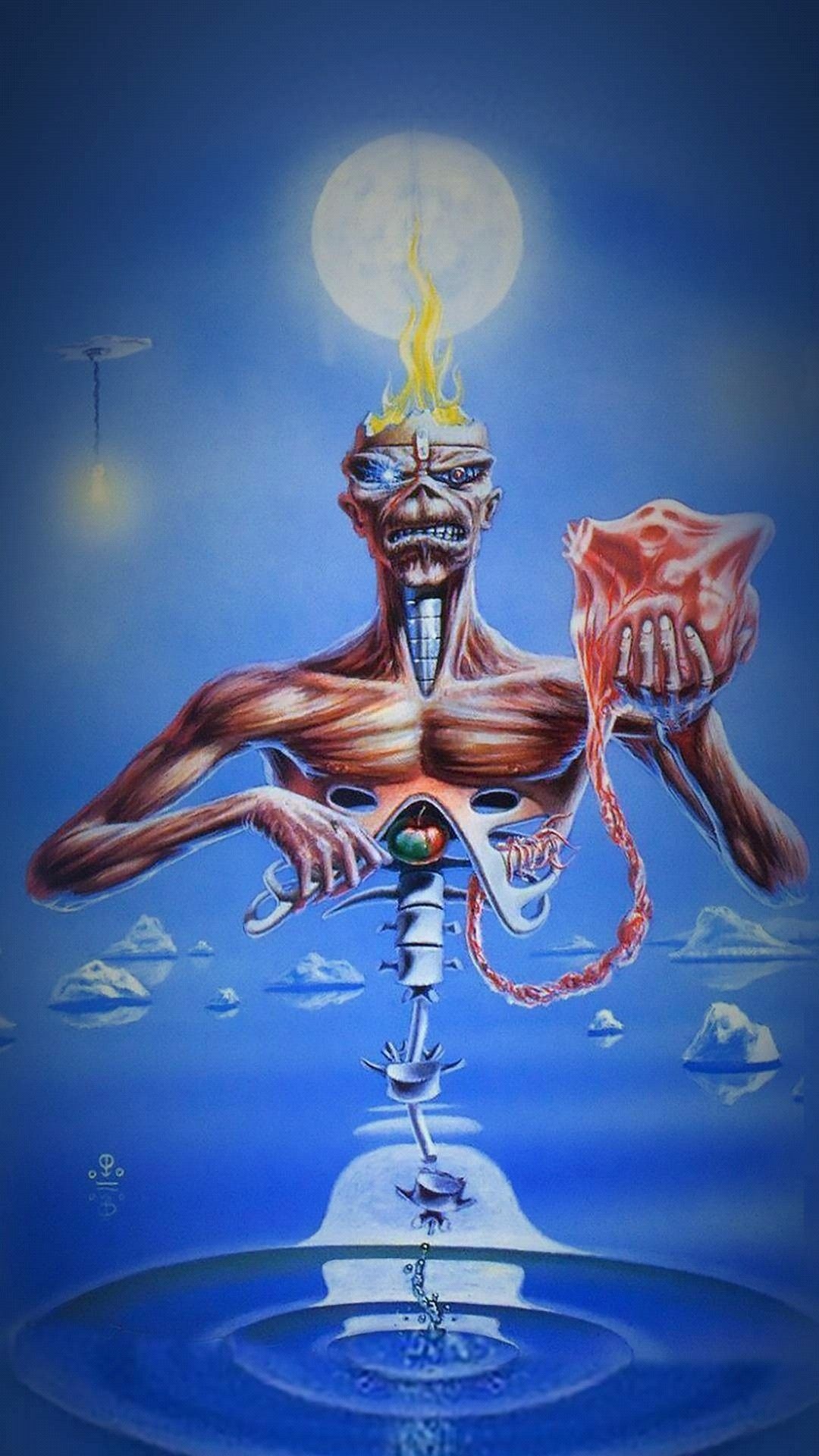 Seventh Son of a Seventh Son, Iron Maiden (Band) Wallpaper, 1080x1920 Full HD Phone