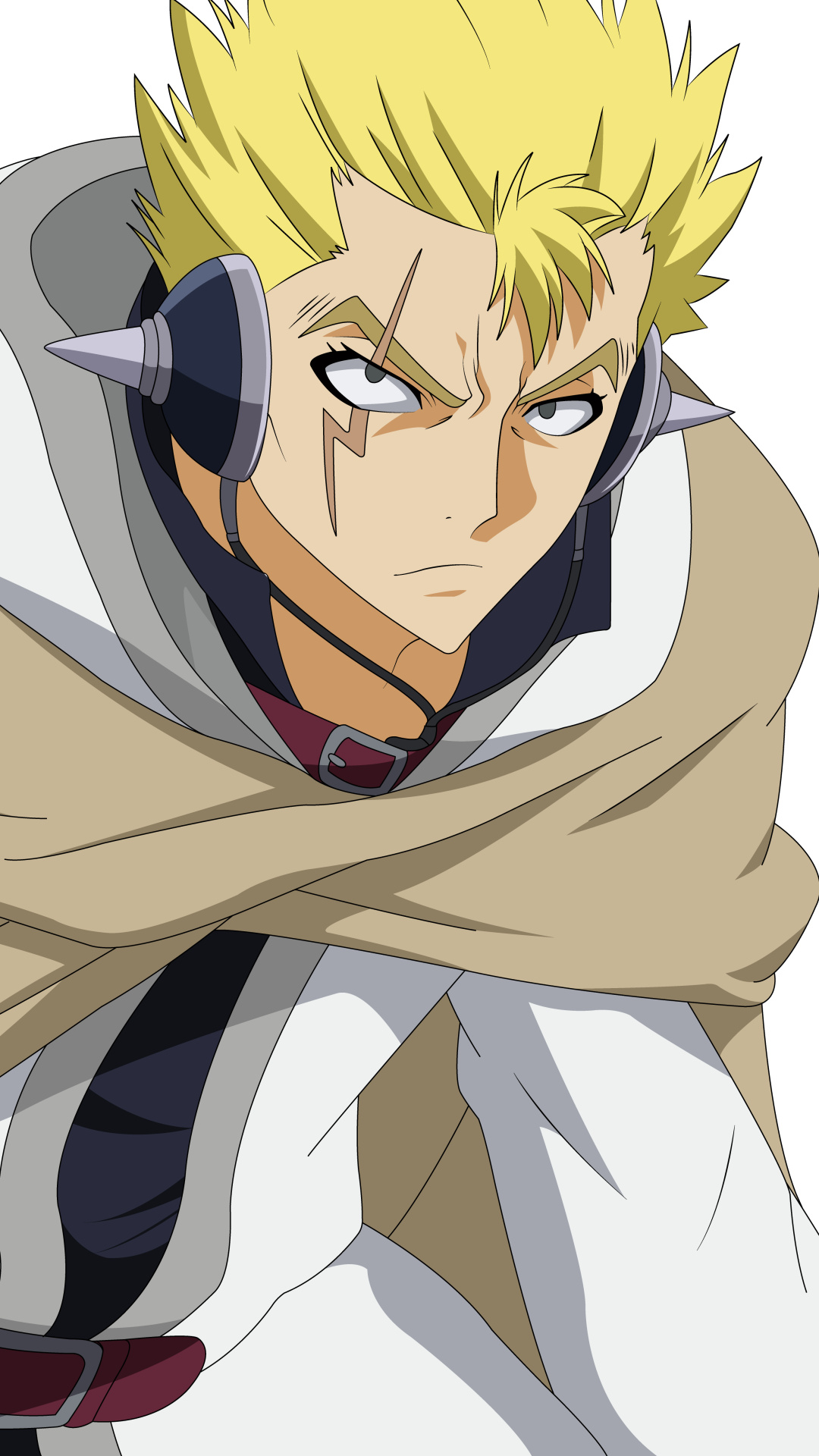 Laxus Dreyar, Fairy Tail anime, Electromaster, Enchanting character portrayal, 1080x1920 Full HD Phone