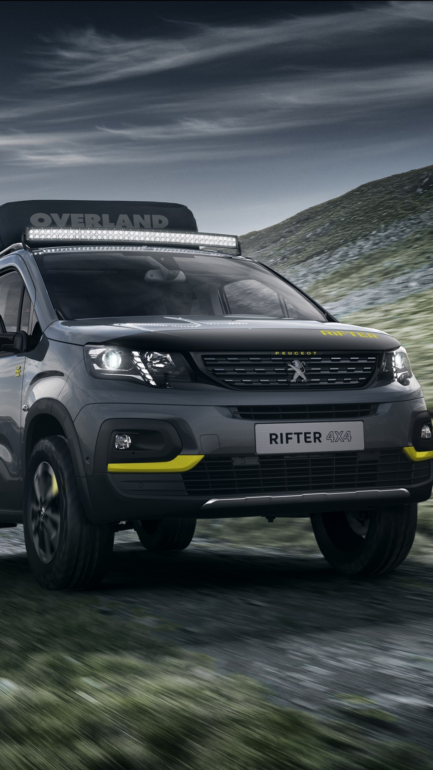 Peugeot Rifter, 2018 model, 4k cars, Cars and bikes, 1440x2560 HD Phone