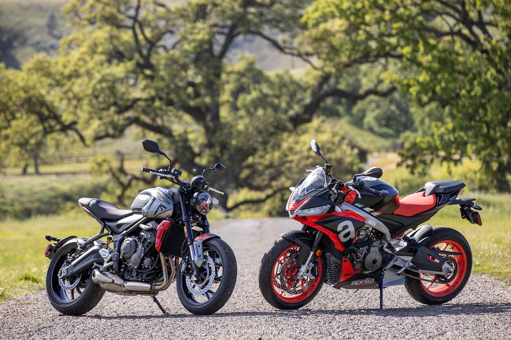 Triumph Trident 660, Auto, Motorcycle, Comparison, 2000x1340 HD Desktop