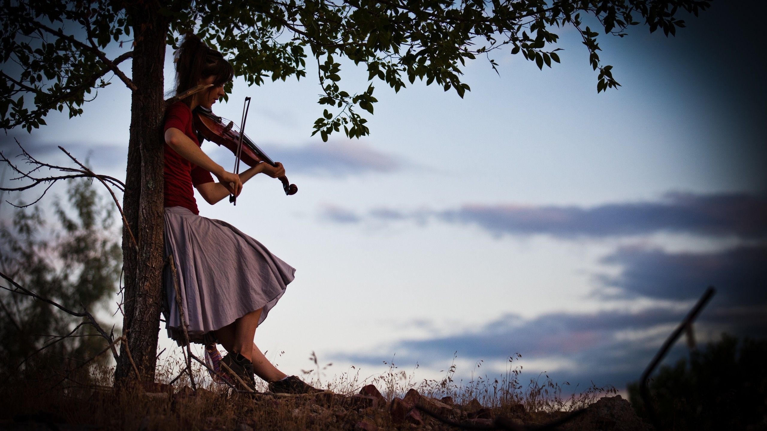 Lindsey Stirling wallpaper, Violin virtuoso, Musician's inspiration, Women in music, 2560x1440 HD Desktop