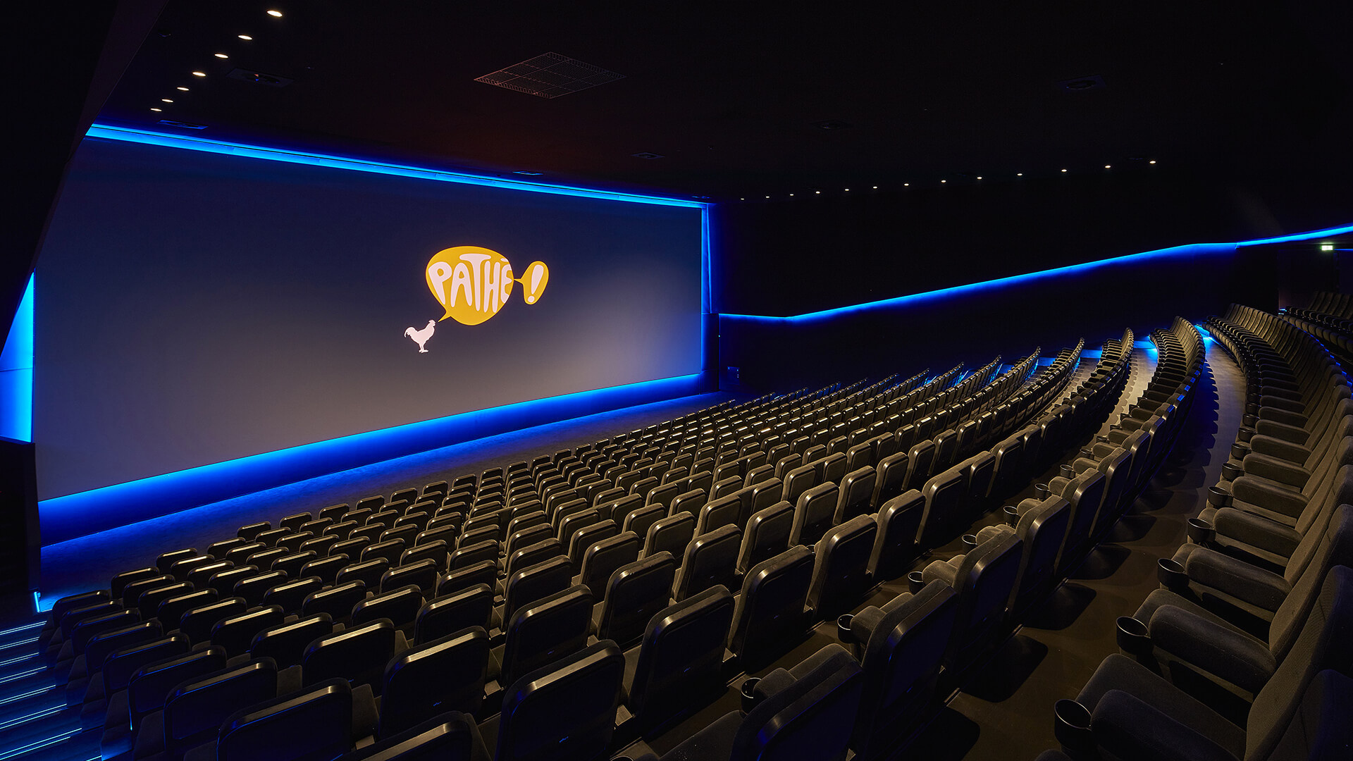 Pathe cinema, Poort80, Path website, Web development, 1920x1080 Full HD Desktop