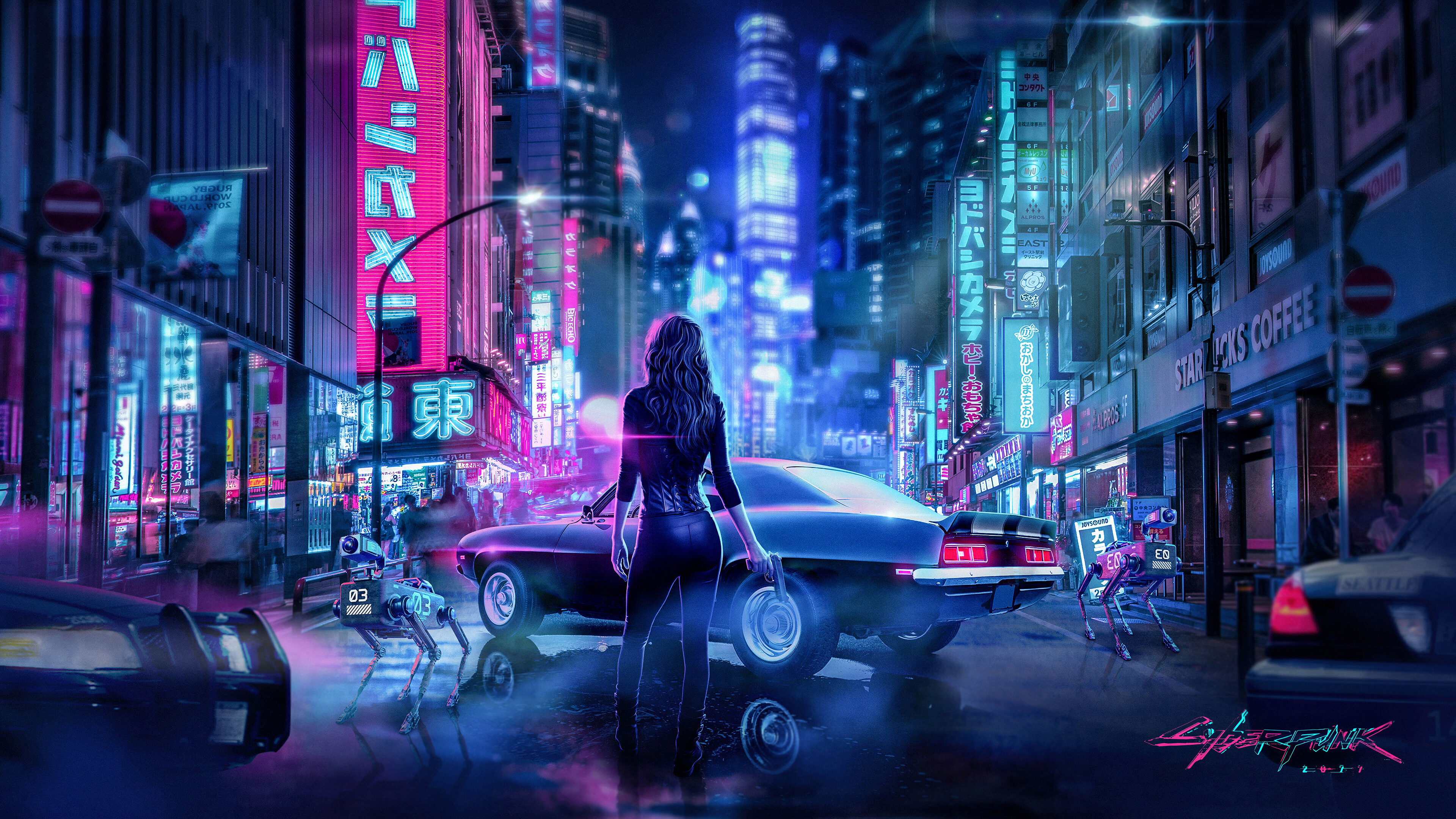 Cyberpunk 2077 Laptop Wallpaper 4K 3840x2160