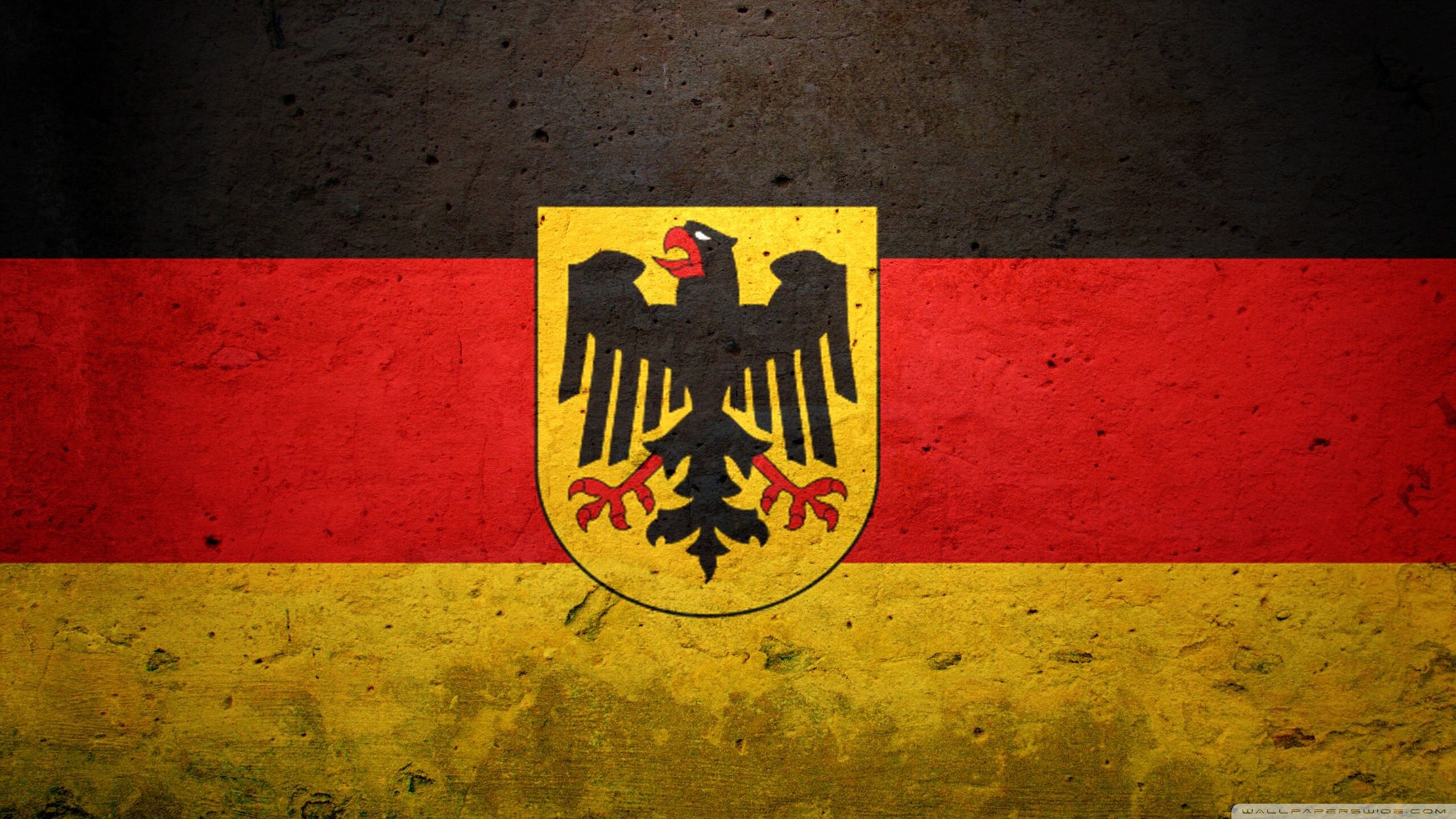 German flag, Historical significance, National identity, Unity and diversity, 2560x1440 HD Desktop