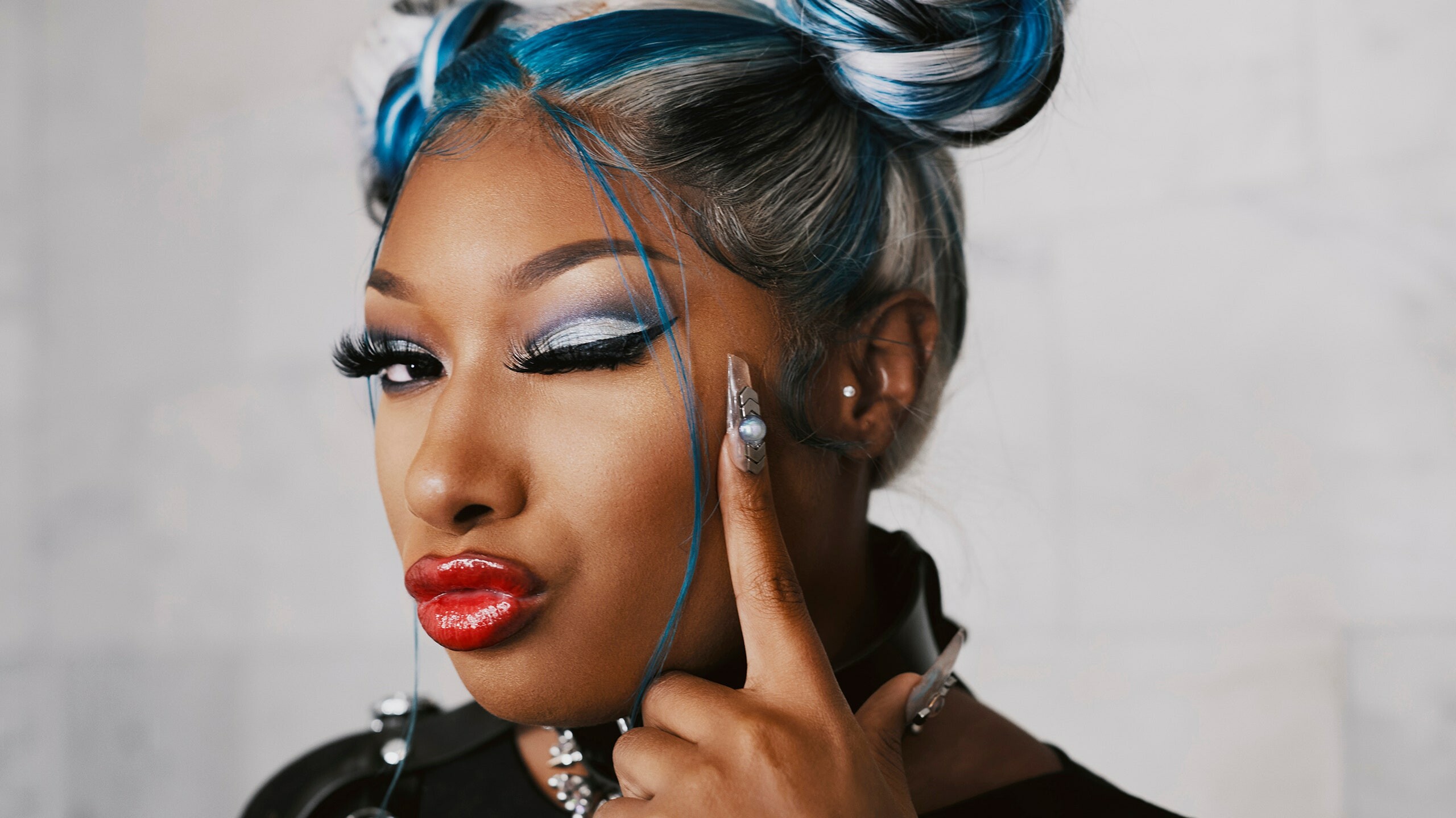 Megan Thee Stallion, Fearless competitor, Inspiring words, Music industry insights, 2560x1440 HD Desktop