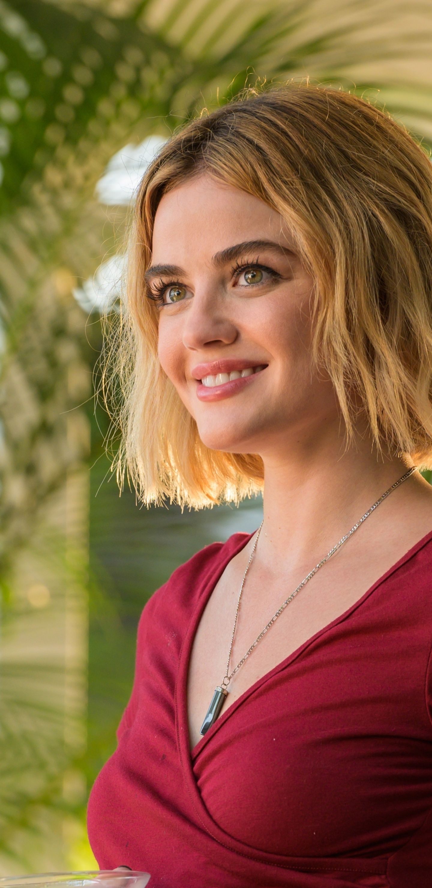 Lucy Hale, Fantasy Island movie, Lucy Hale hair, 1440x2960 HD Phone