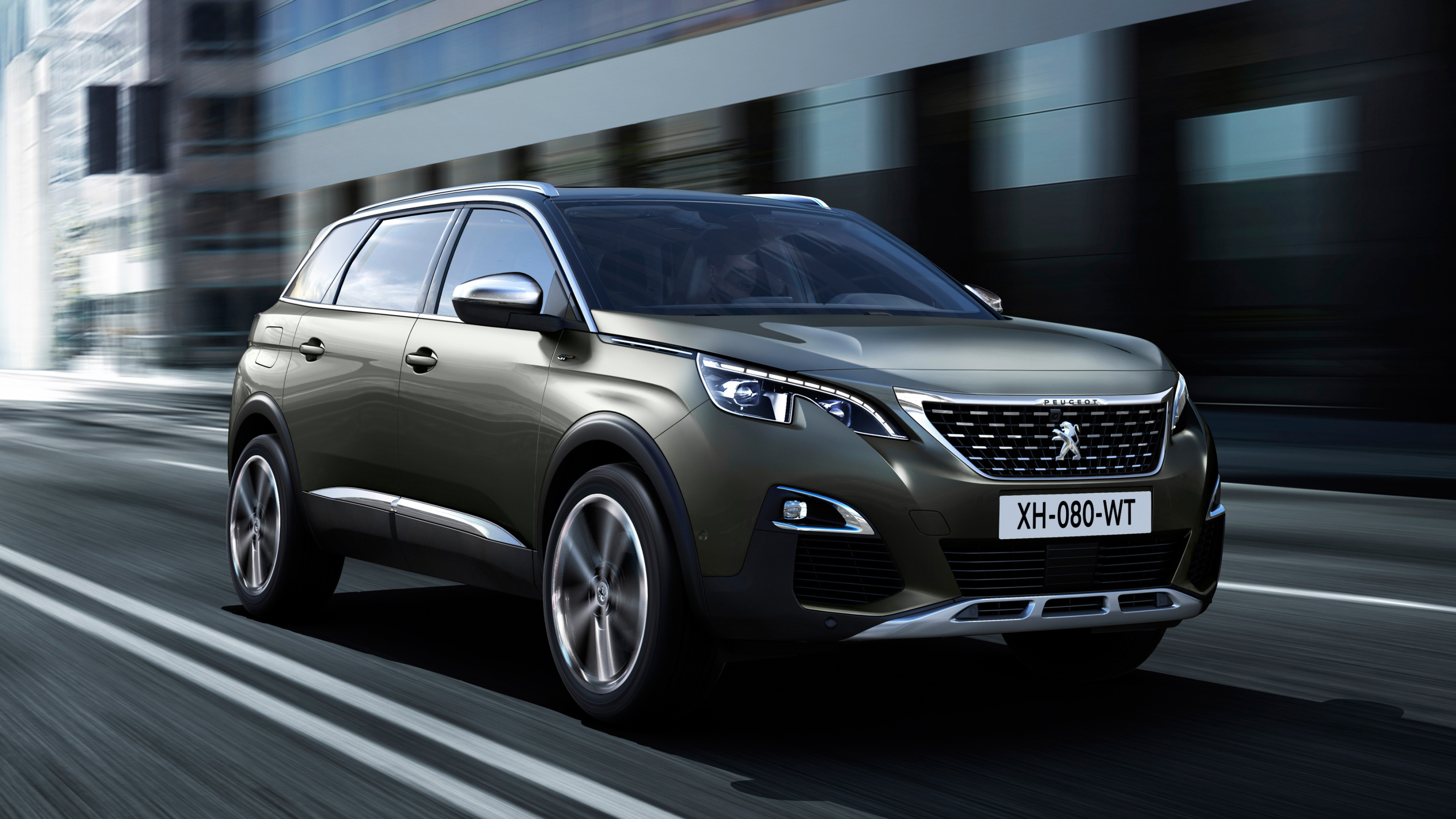 Peugeot 5008, Ultra HD wallpapers, 3840x2160 4K Desktop