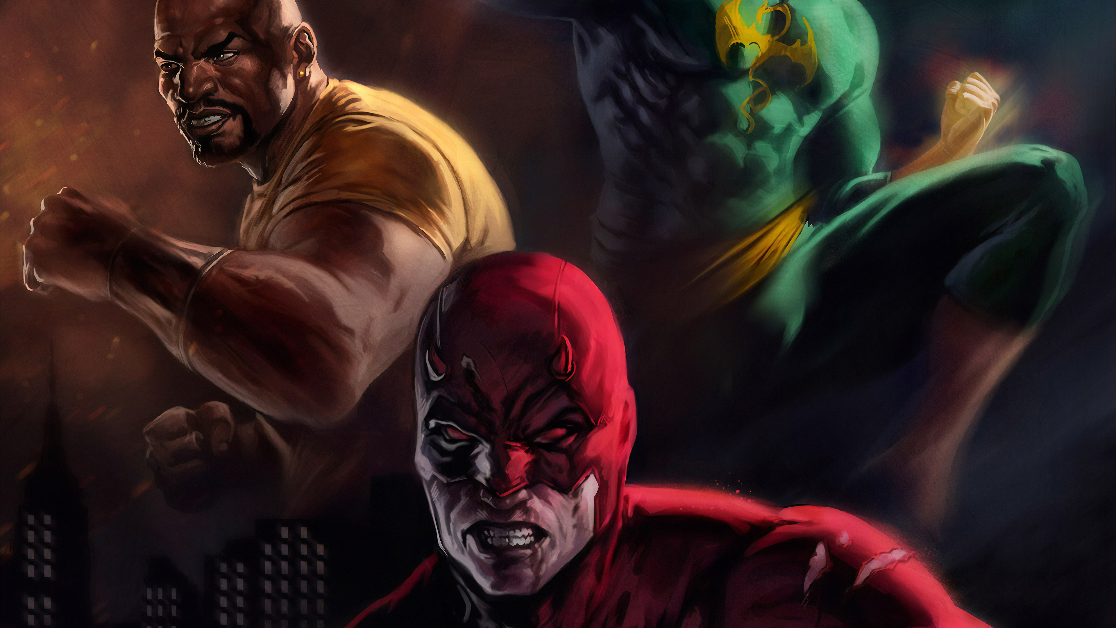 Luke Cage Comics, Luke Cage wallpaper, Posted by Samantha Walker, 3840x2160 4K Desktop