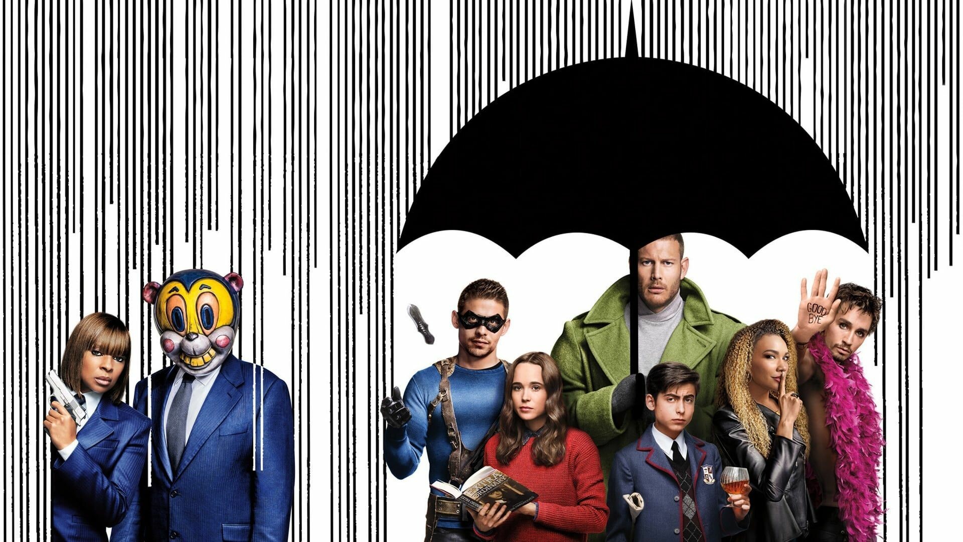 The Umbrella Academy Season 2, Striking wallpapers, Intriguing storyline, Memorable characters, 1920x1080 Full HD Desktop