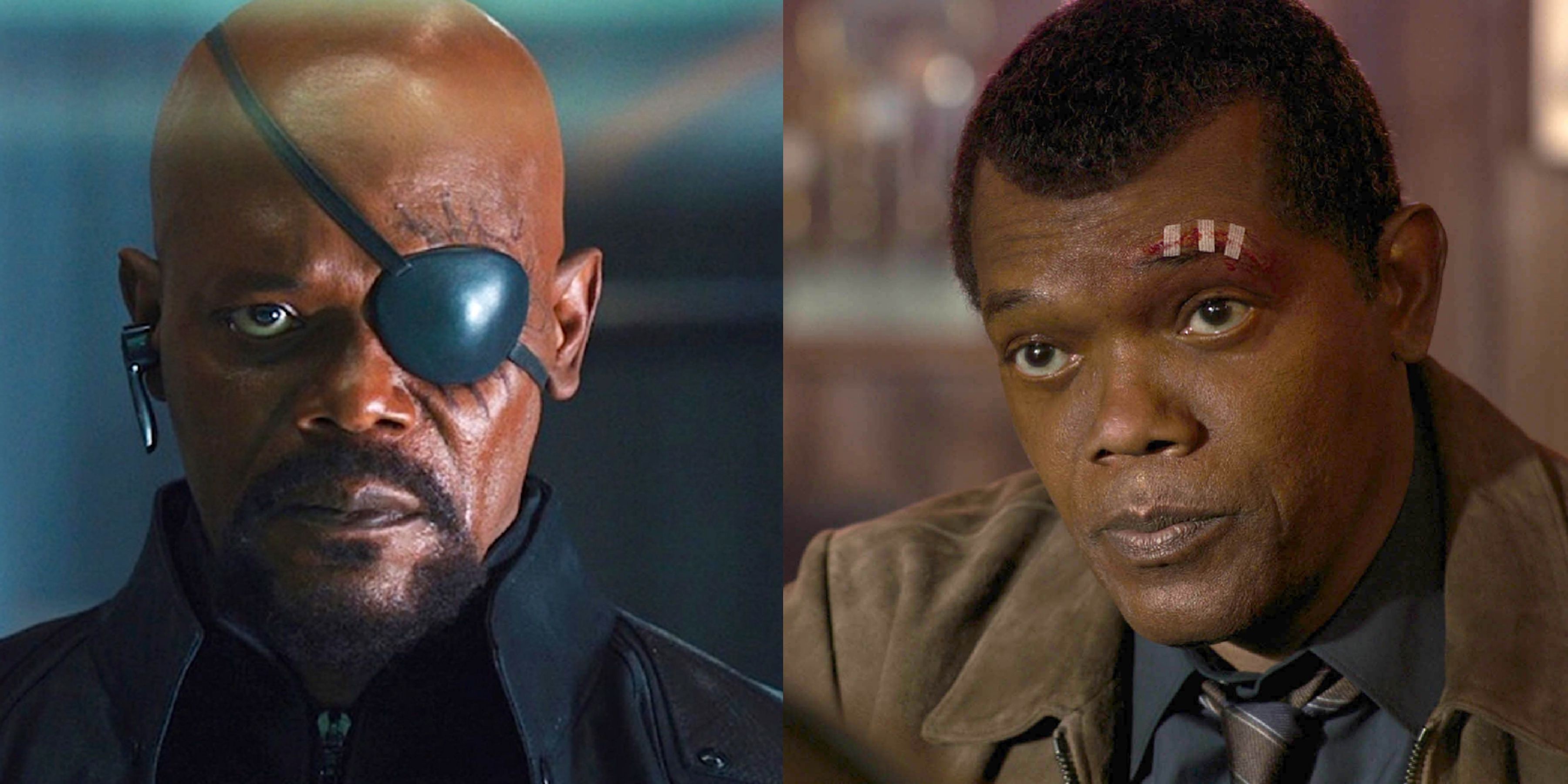 Nick Fury, Movies, Captain Marvel, Skrull Defense, 3600x1800 Dual Screen Desktop