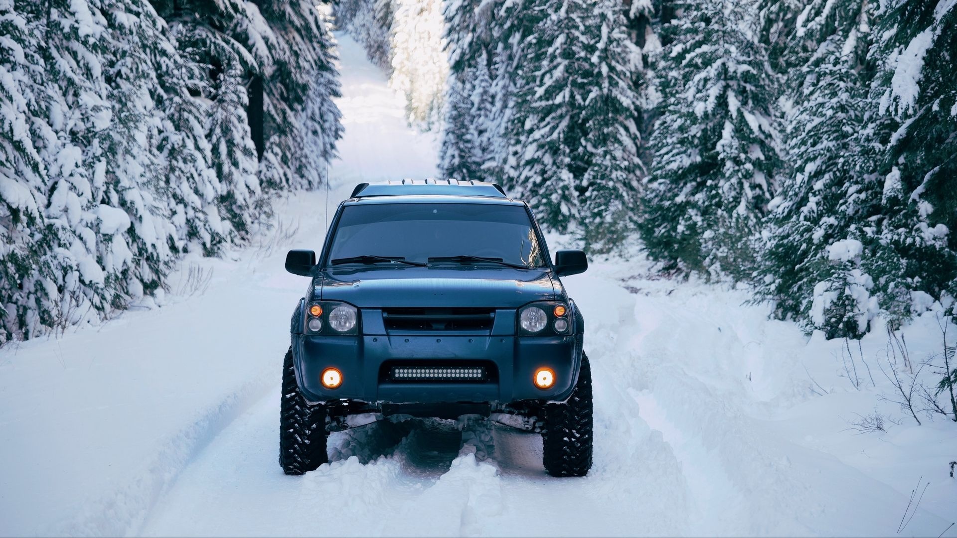 Off-road winter, Frozen landscapes, Winter adventure, Snowy terrain, 1920x1080 Full HD Desktop