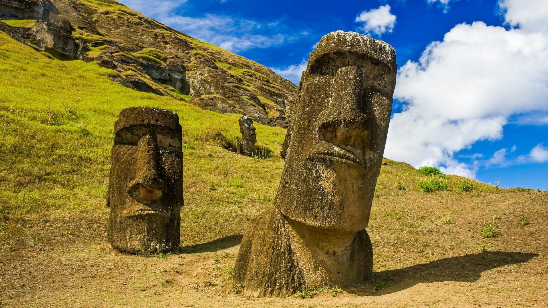 Rapa Nui National Park, Moai Wallpaper, 1920x1080 Full HD Desktop