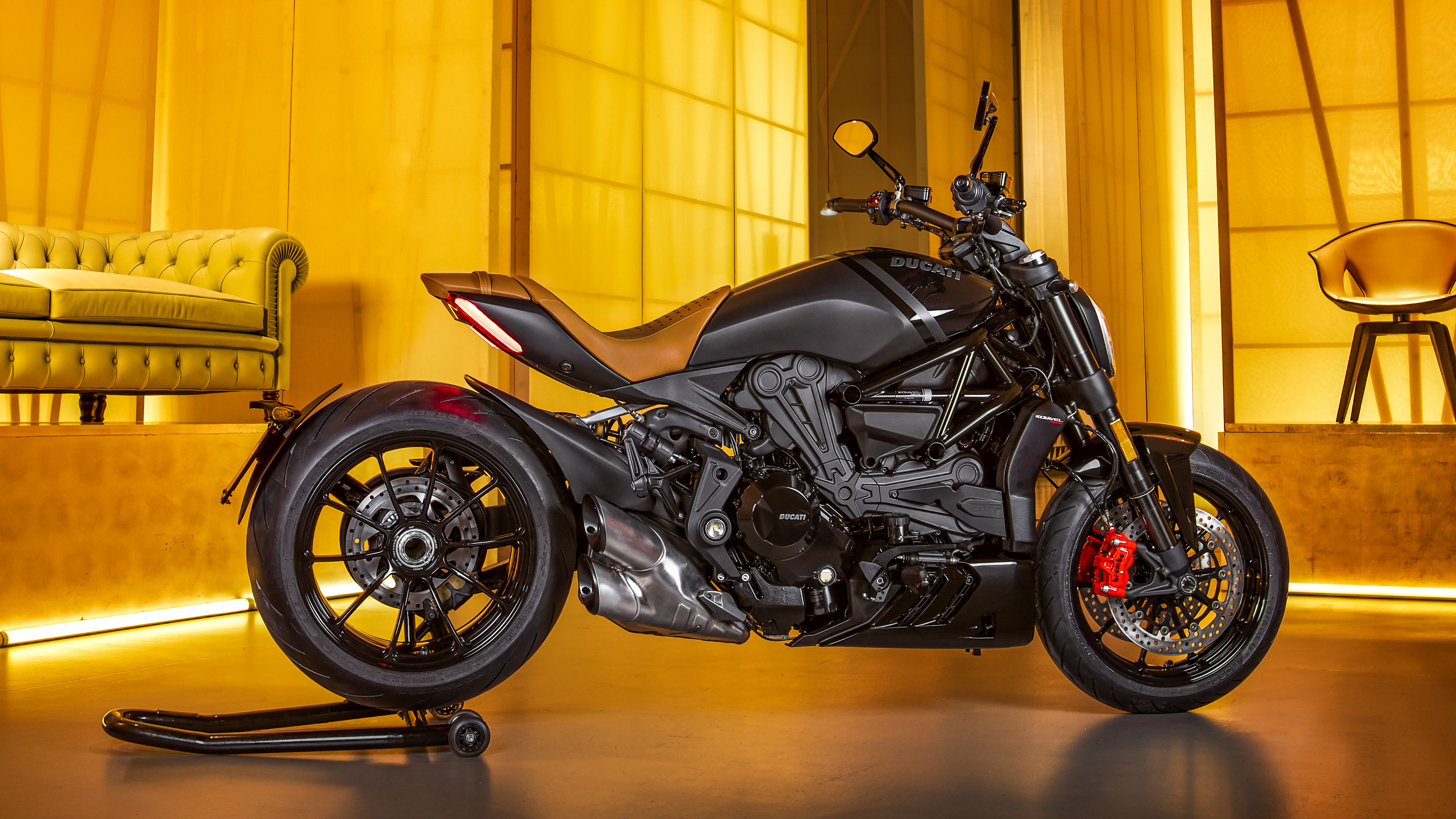 Ducati XDiavel auto, Nera edition, Italian craftsmanship, Premium quality, 3840x2160 4K Desktop