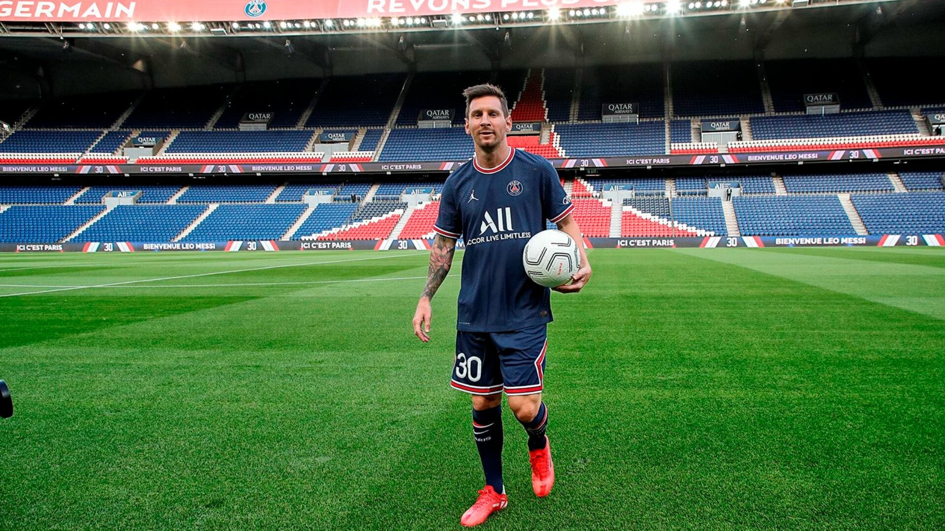 Paris Saint-Germain, Lionel Messi Wallpaper, 1920x1080 Full HD Desktop