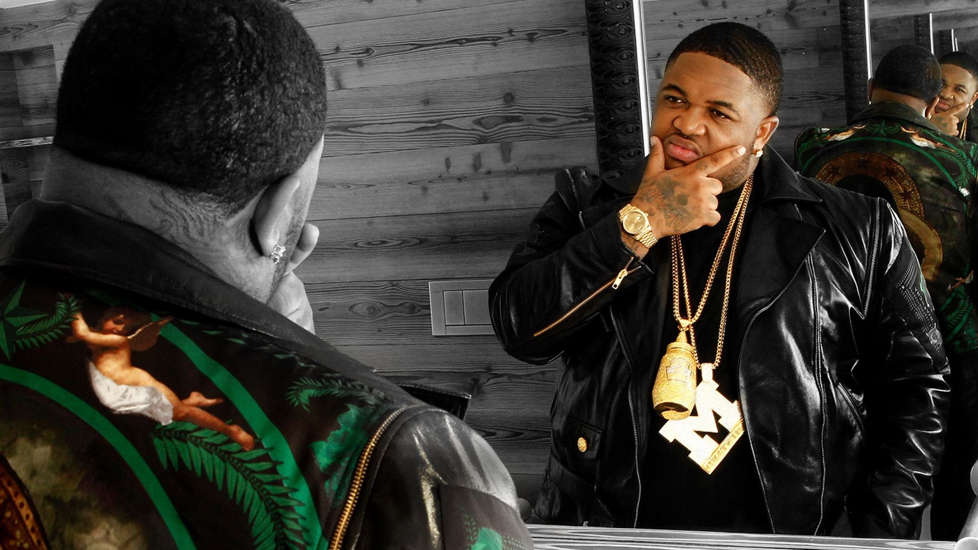 DJ Mustard, Vibrant wallpapers, Artistic backgrounds, Dynamic visuals, 1920x1080 Full HD Desktop