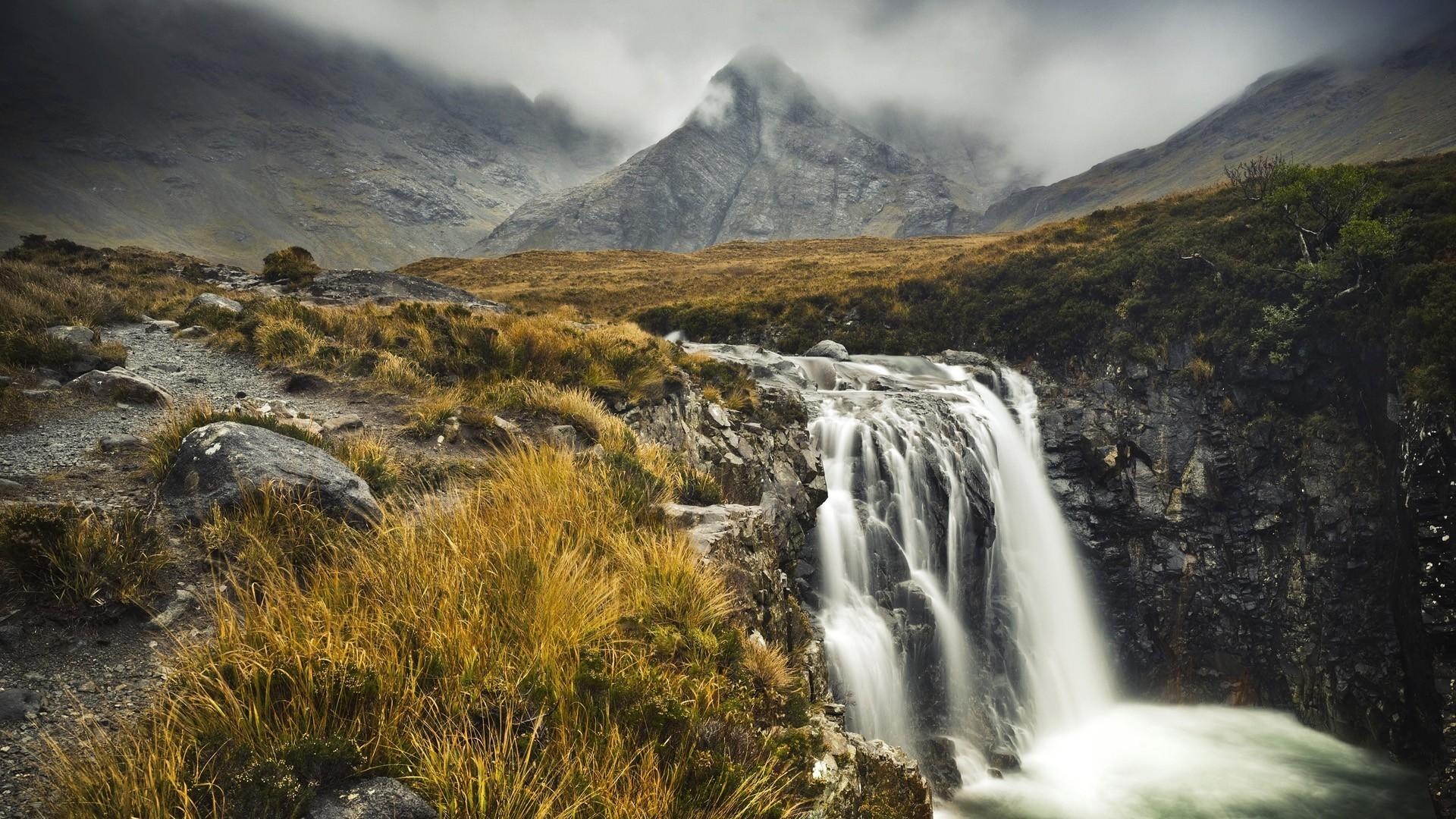 Mist Scotland Highlands, Skye, Scottish wallpaper, 1920x1080 Full HD Desktop