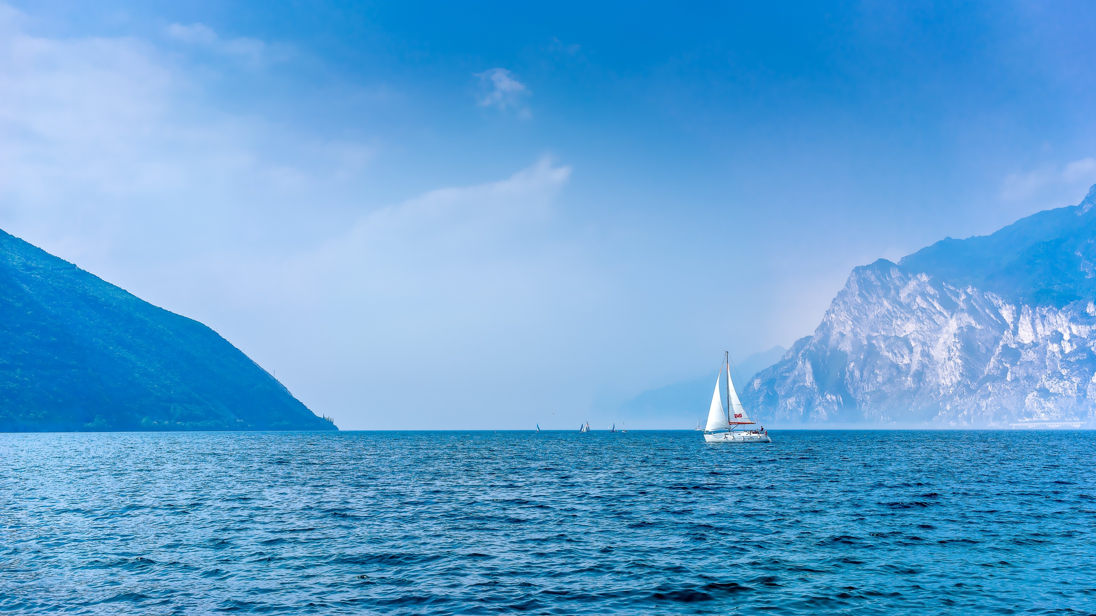 4K sailboat wallpapers, Stunning visuals, High-resolution images, Nautical beauty, 3840x2160 4K Desktop