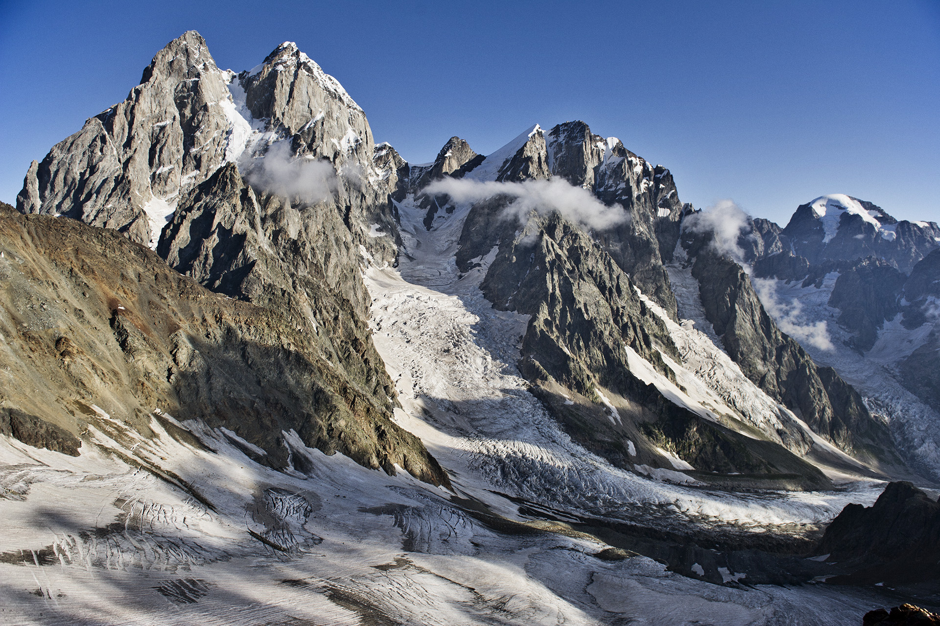 Rhone Glacier, Glacial expedition, Ice exploration, Geological heritage, 1920x1280 HD Desktop