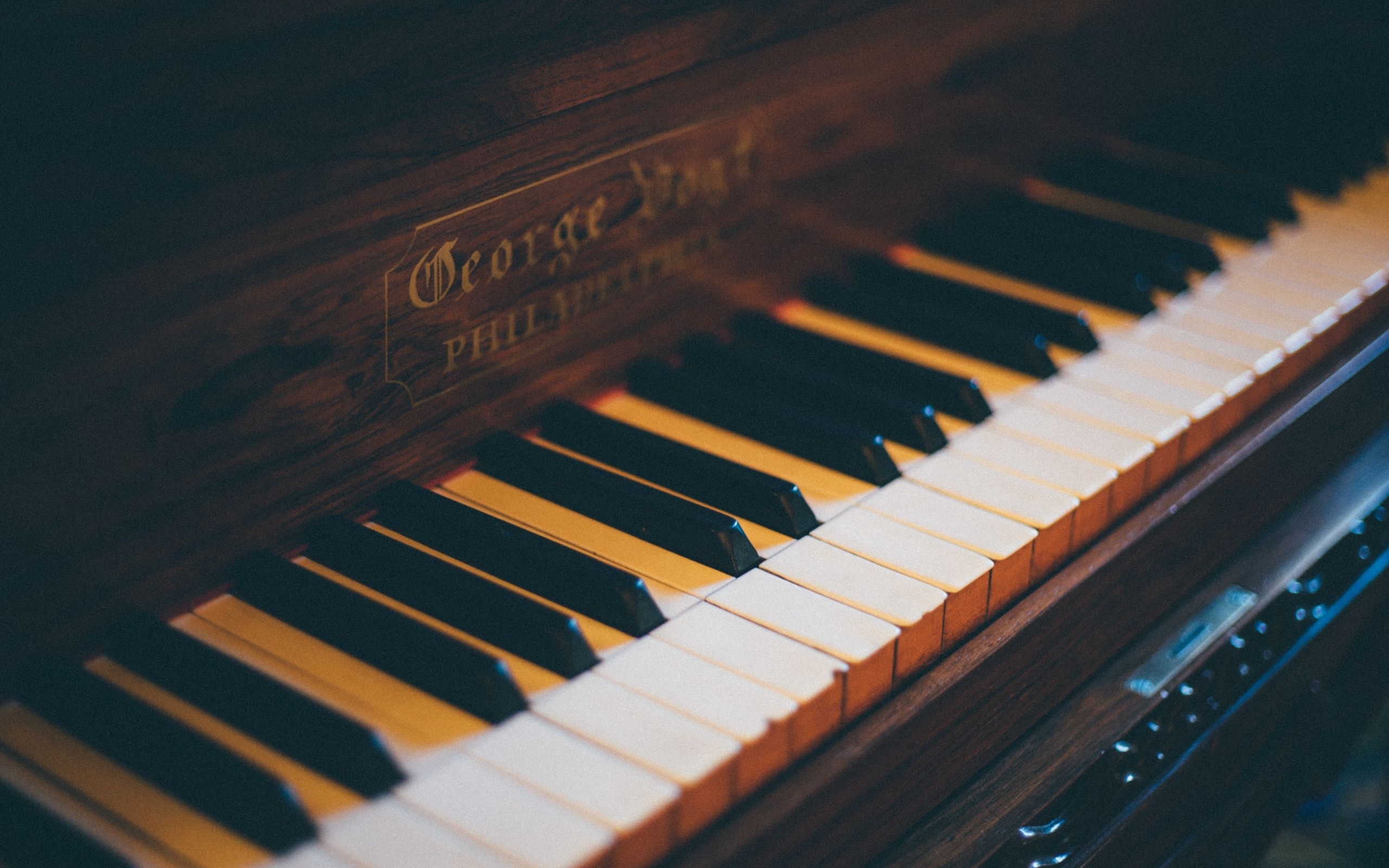 Grand Piano, Keys of passion, Musical artistry, Melodic expression, 2560x1600 HD Desktop