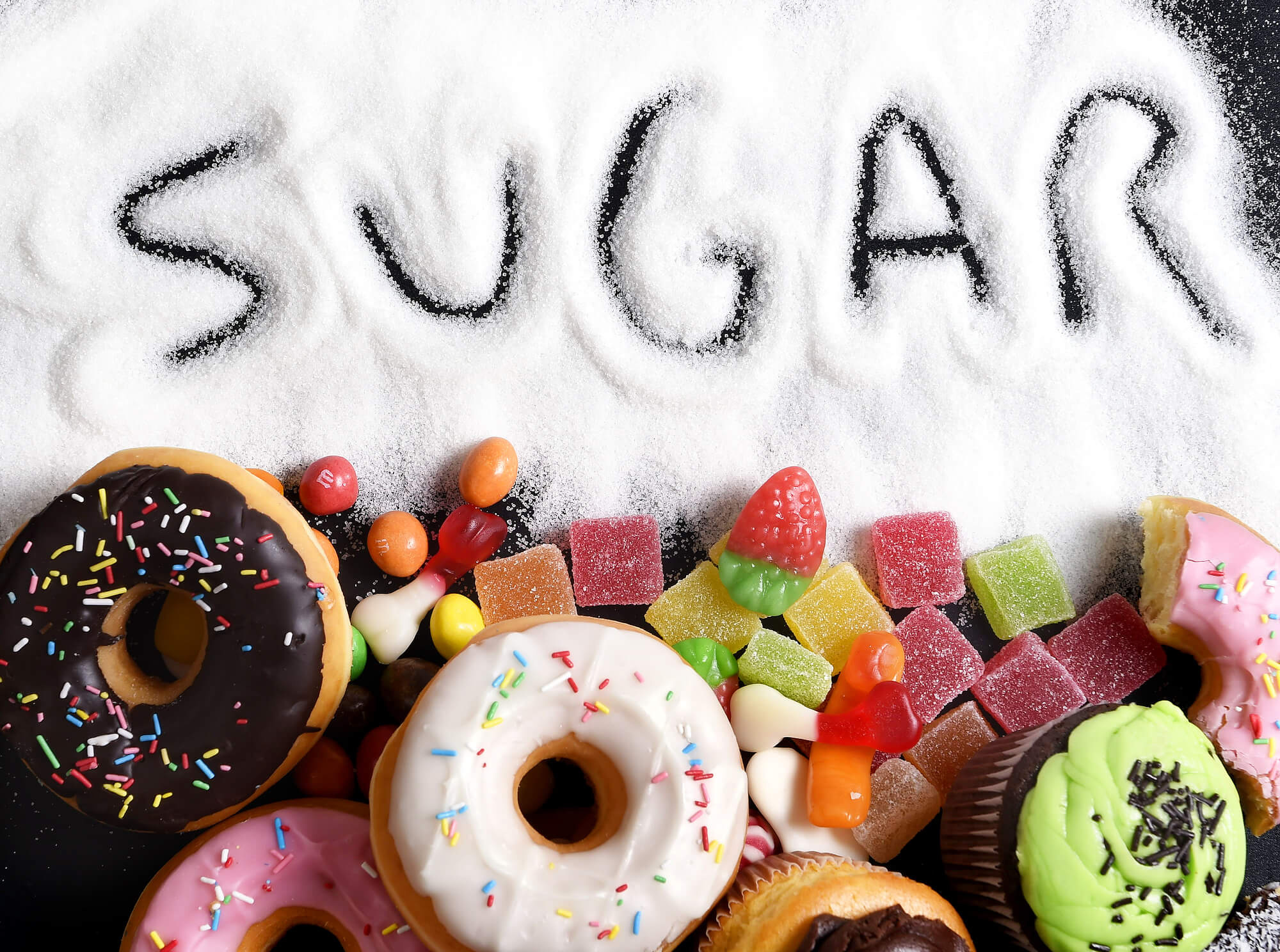 Doughnuts and candies, Sugar Wallpaper, 2000x1490 HD Desktop