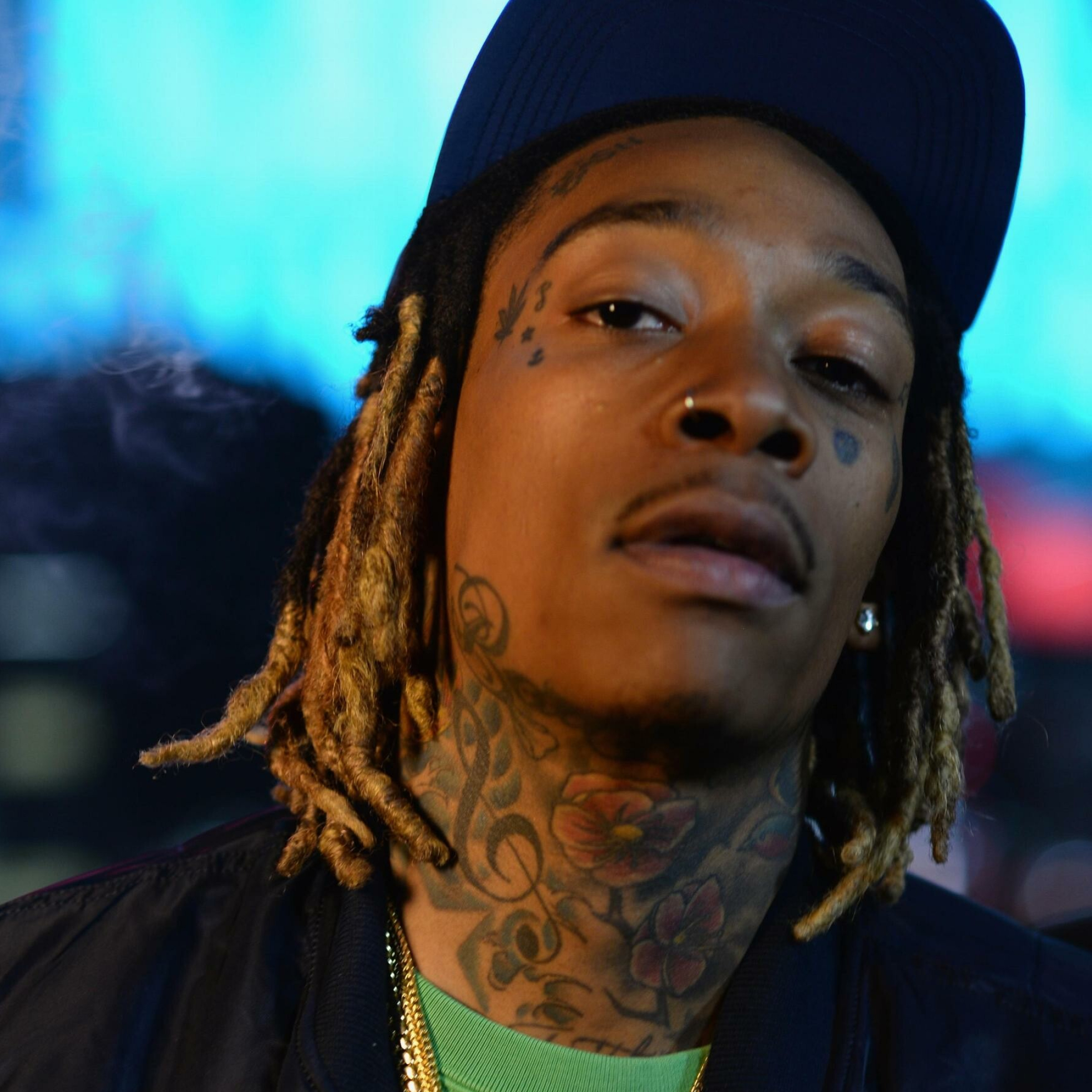 Wiz Khalifa, Artistic wallpaper, Iconic musician, Musical inspiration, 1970x1970 HD Phone