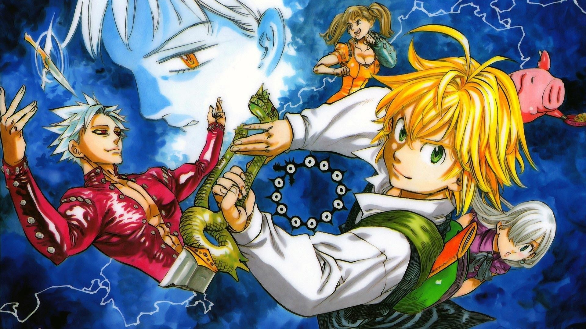 Meliodas, Seven Deadly Sins, Anime, HD, 1920x1080 Full HD Desktop