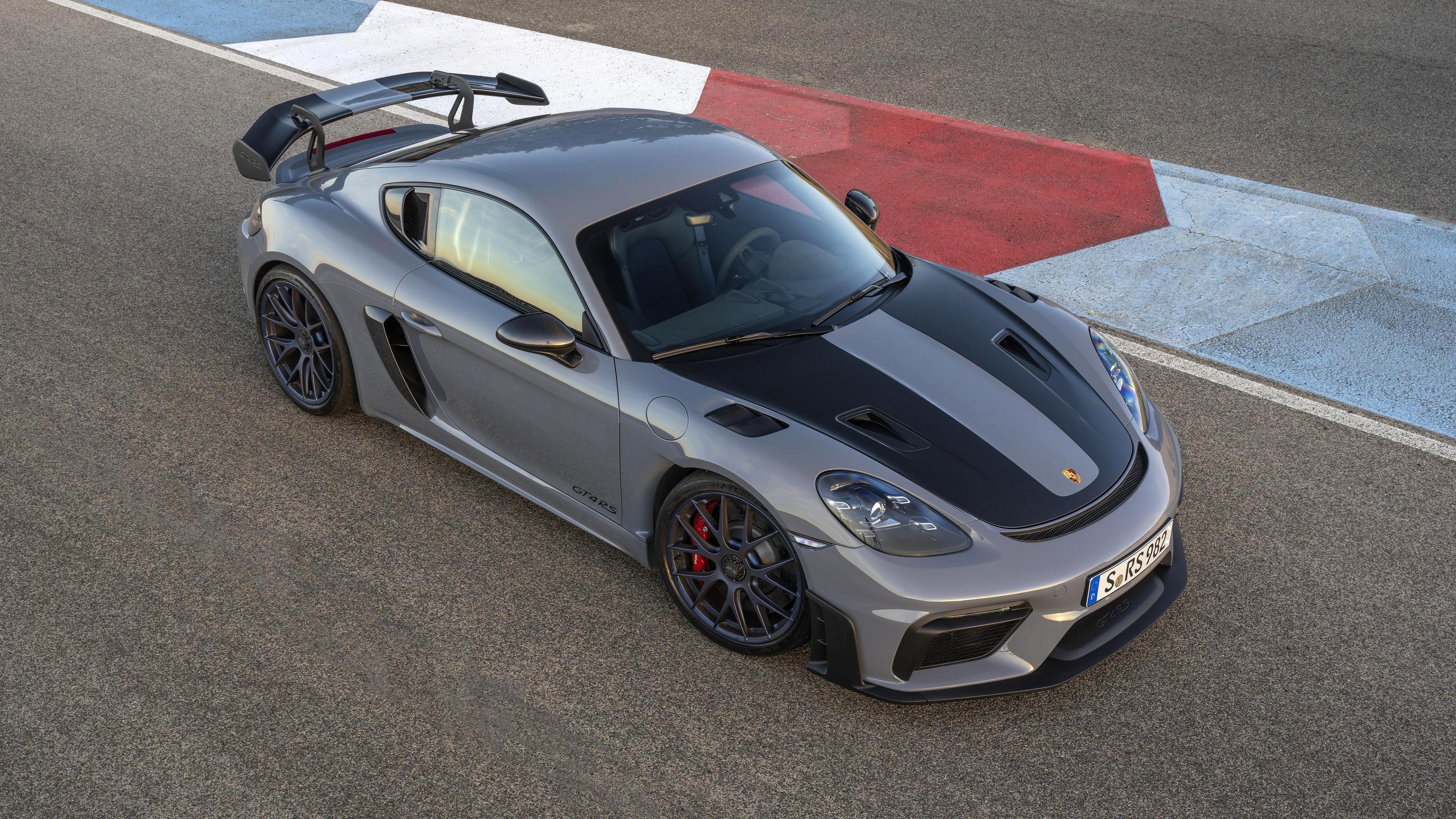 Cayman GT4 RS, Porsche 718 Wallpaper, 3840x2160 4K Desktop