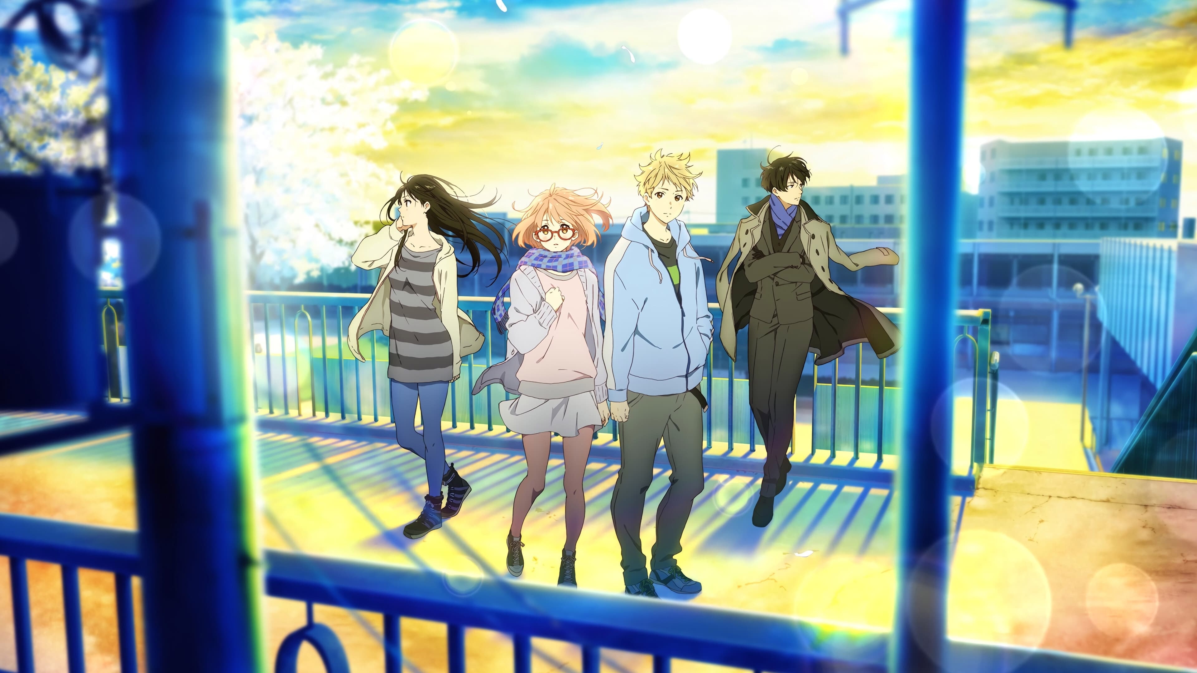 Beyond the Boundary Anime, Intriguing TV series, Dramatic storytelling, Memorable scenes, 3840x2160 4K Desktop