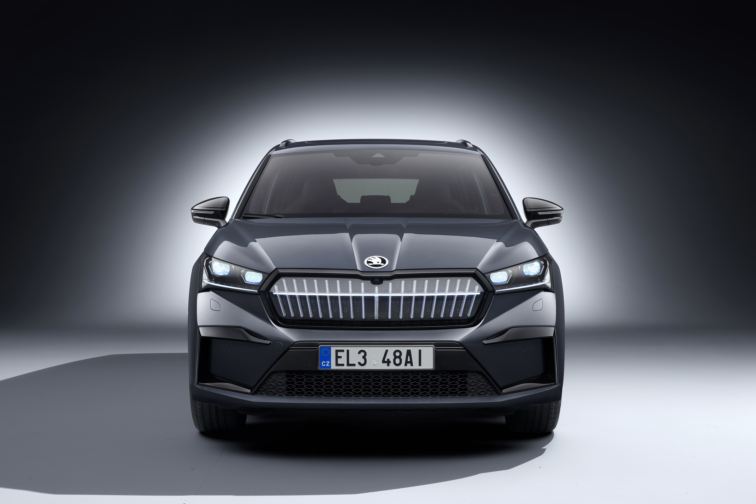 Skoda Enyaq, Sporty fanaticar, Electric crossover, Range, 2560x1710 HD Desktop