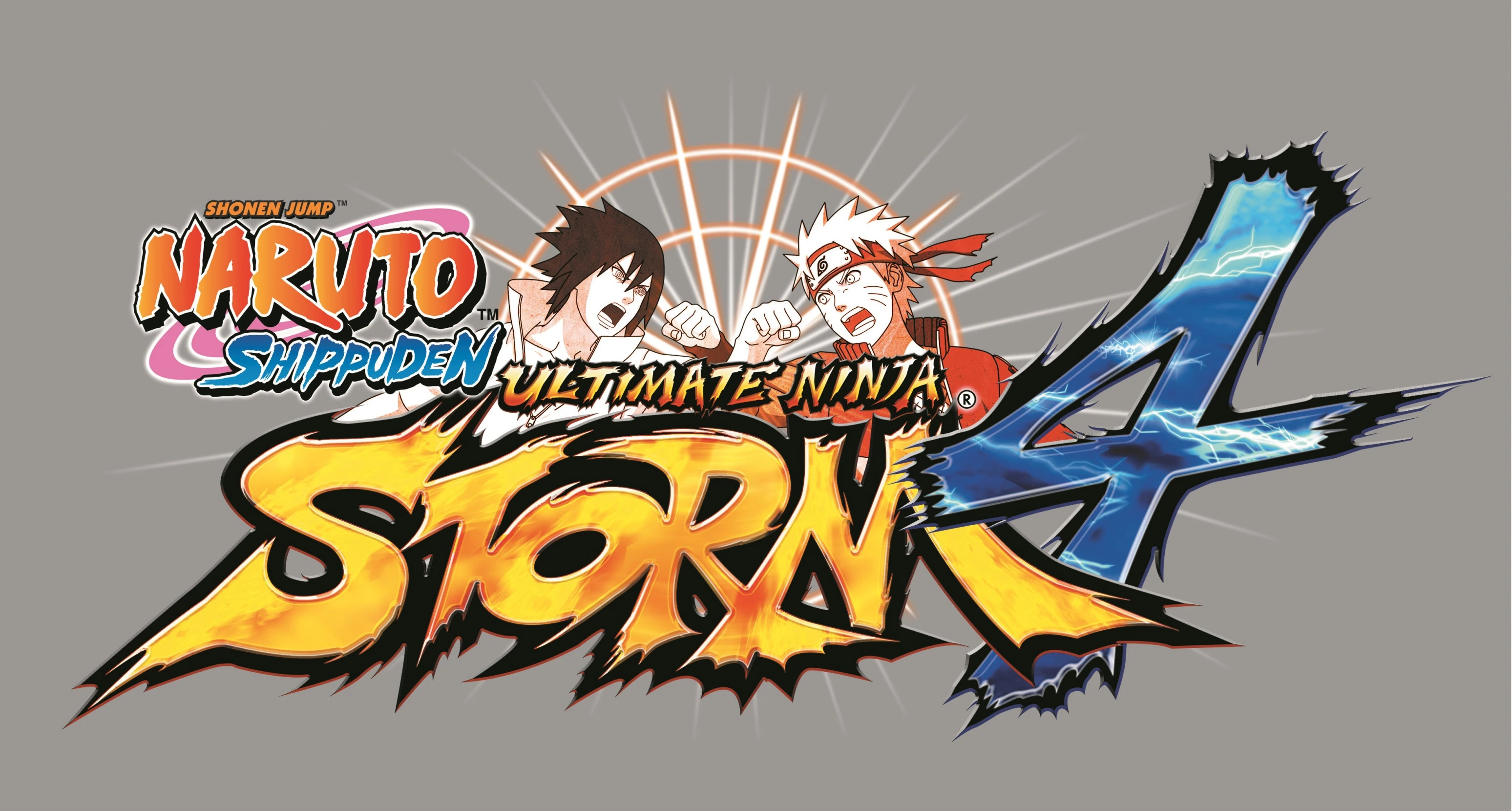 Naruto Shippuden: Ultimate Ninja Storm 4 logo, Naruto Uzumaki, Sasuke Uchiha, HD Desktop wallpaper