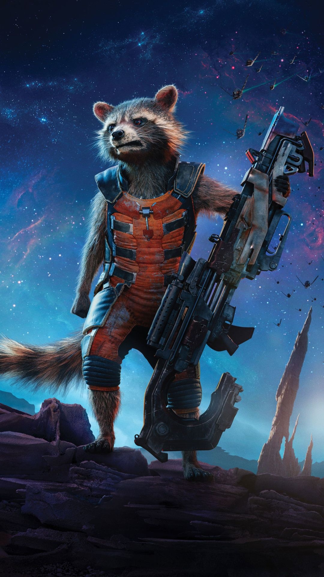 Rocket Raccoon, iPhone wallpapers, Top free, 1080x1920 Full HD Phone