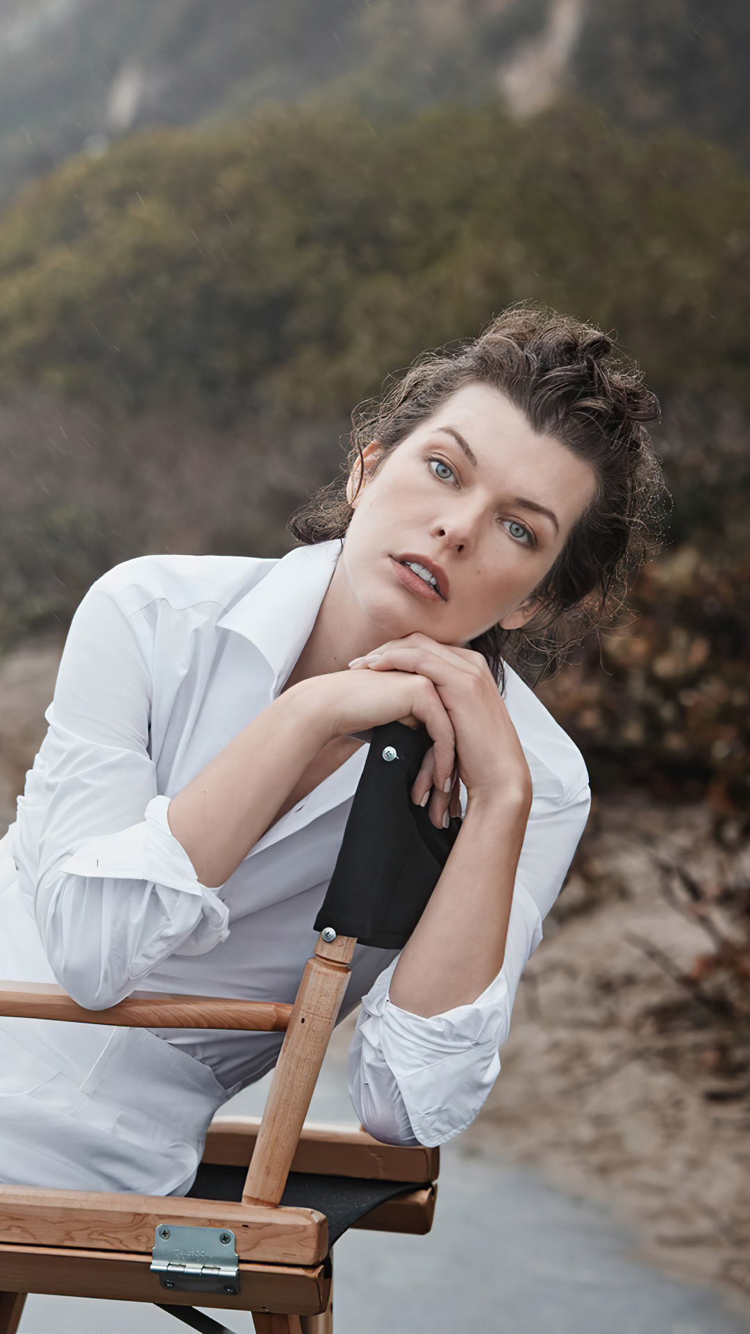 Milla Jovovich, Harpers Bazaar Spain, 2020, HD wallpapers, 1080x1920 Full HD Phone