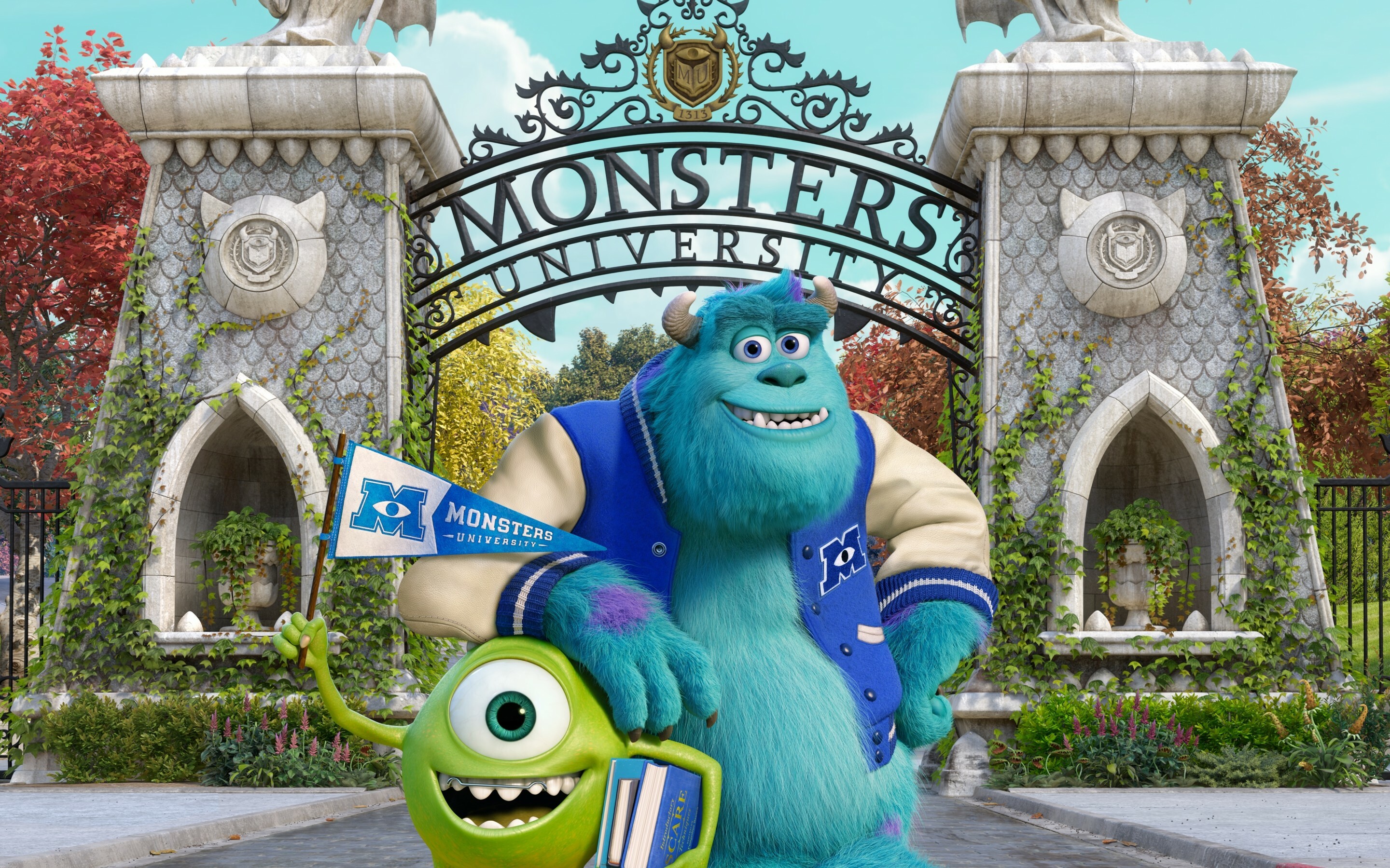 Monsters University, College days, Monster mischief, HD wallpapers, 2880x1800 HD Desktop